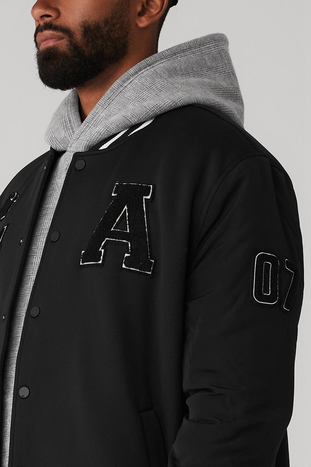 Chaquetas Alo Yoga G.O.A.T Hombre Negras | Chile  69702-PEFW