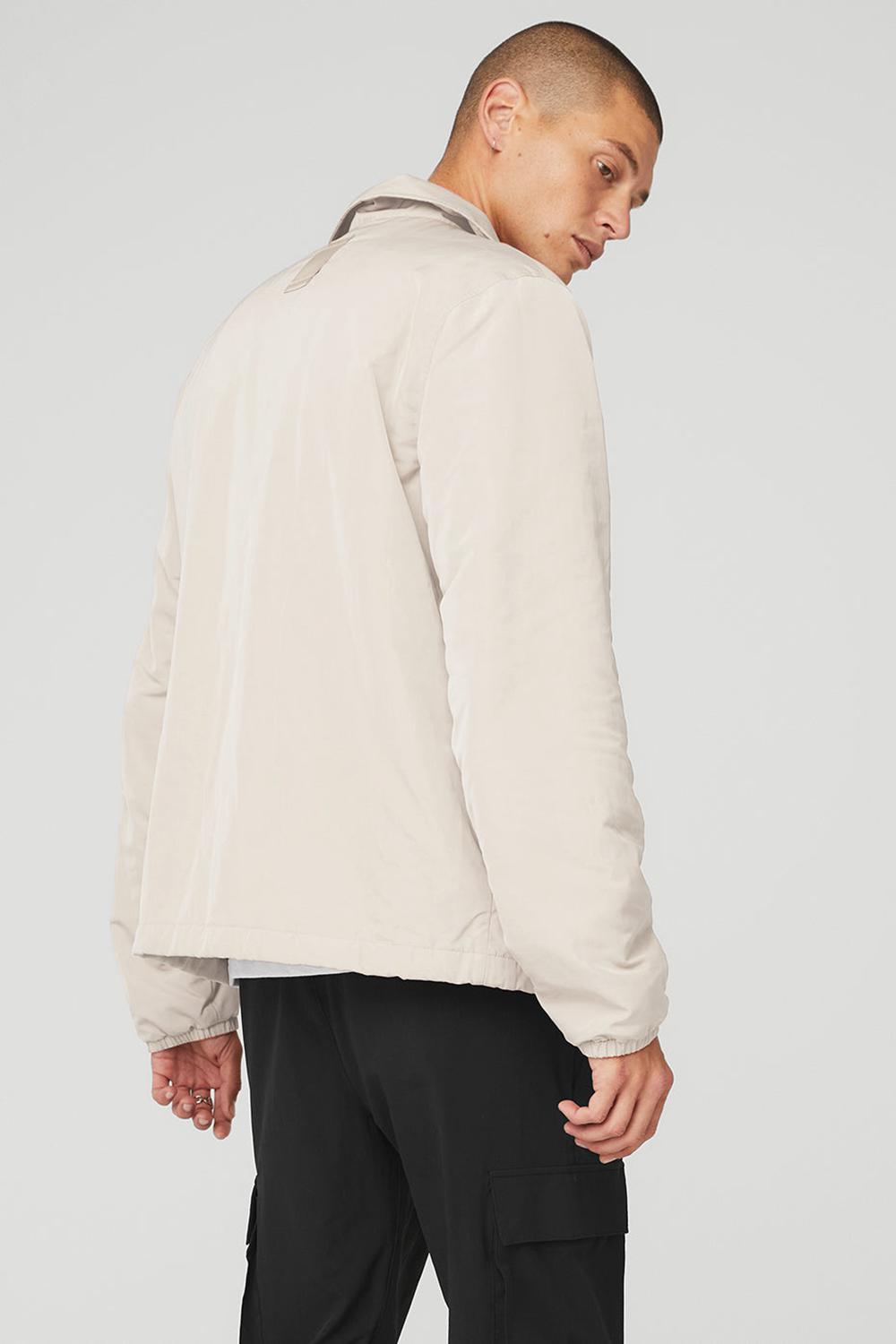 Chaquetas Alo Yoga Legend Hombre Bone | Chile  84271-DNHU