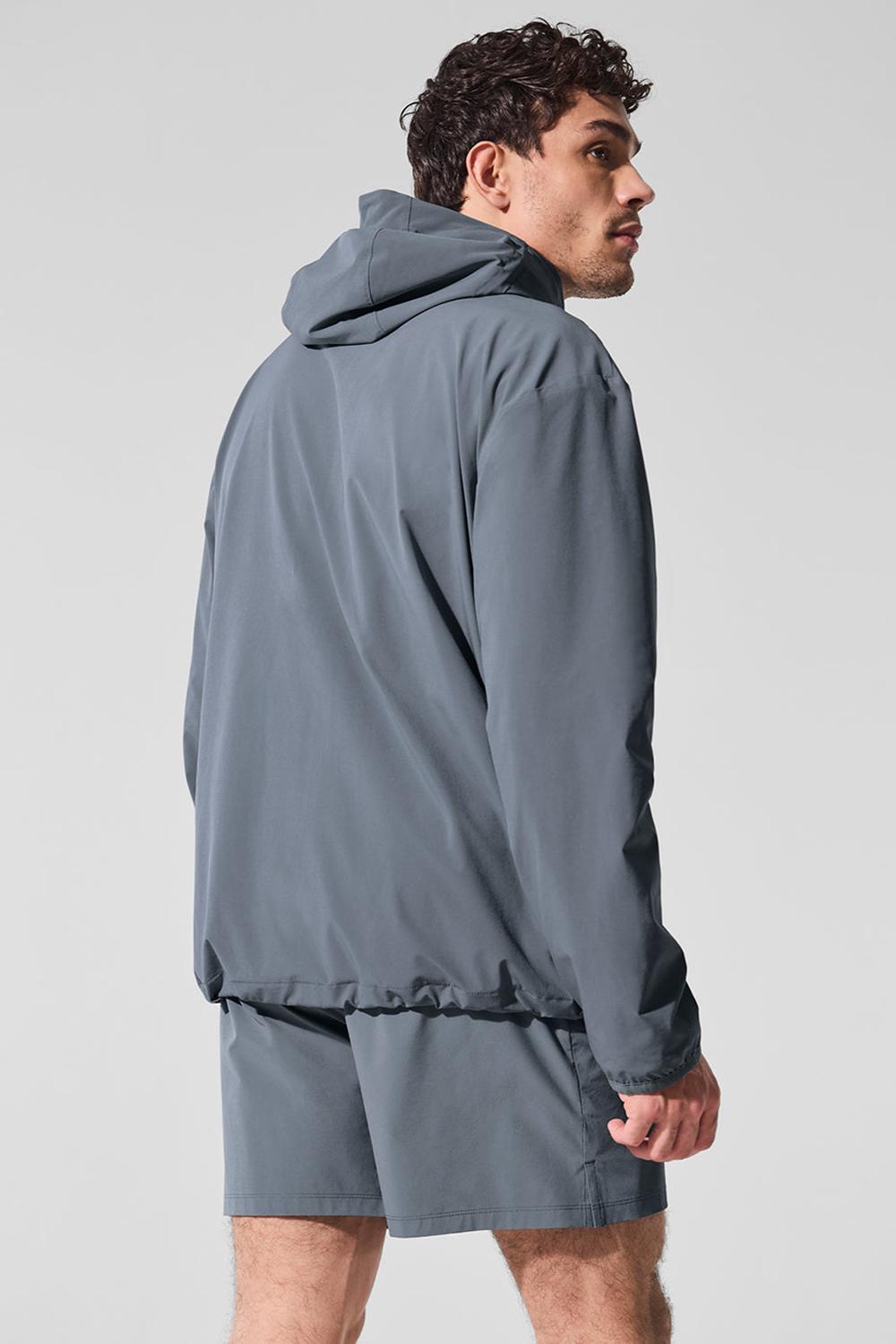 Chaquetas Alo Yoga Performance On-The-Go Hombre Gris | Chile  48729-CSYV