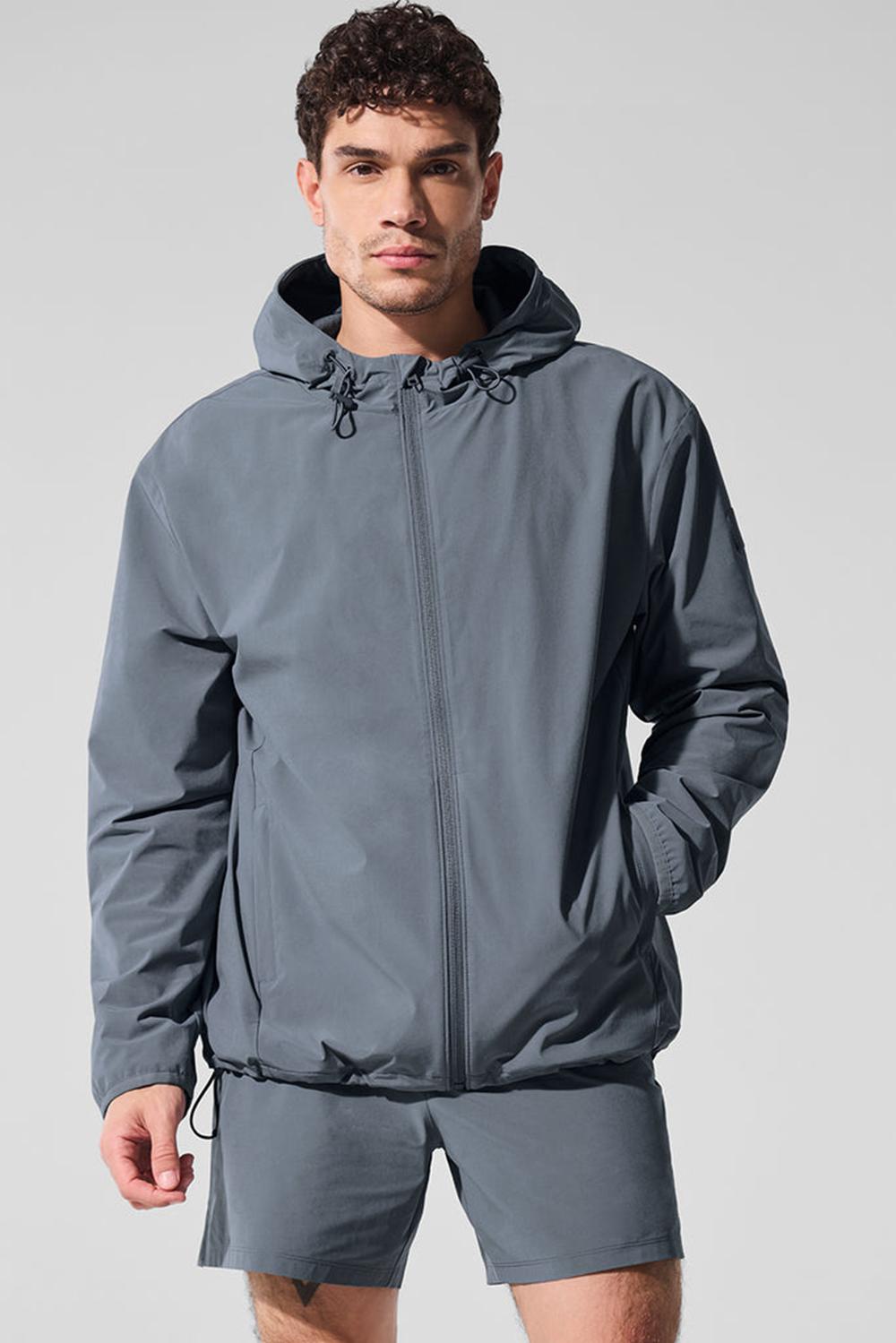 Chaquetas Alo Yoga Performance On-The-Go Hombre Gris | Chile  48729-CSYV