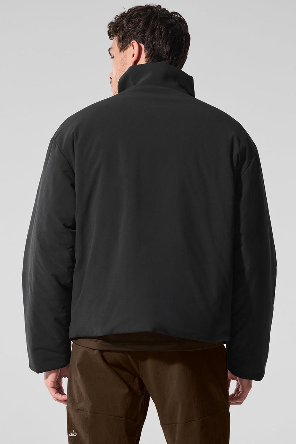 Chaquetas Alo Yoga Stretch Woven Notable Hombre Negras | Chile  79582-KVAG