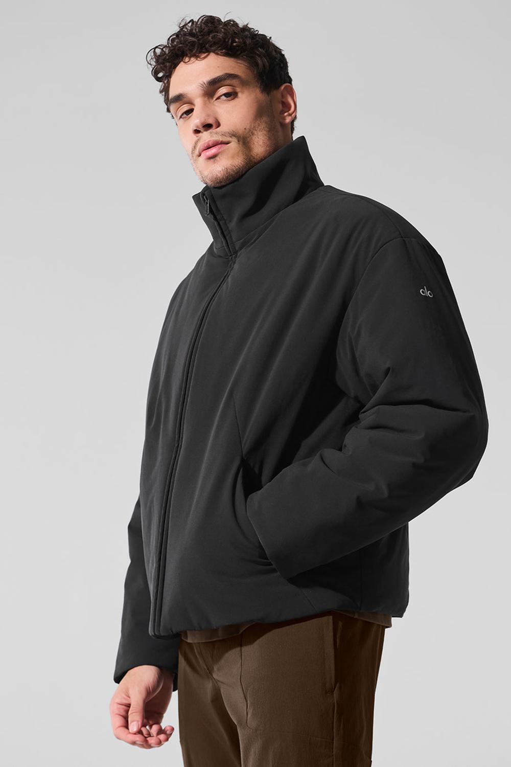 Chaquetas Alo Yoga Stretch Woven Notable Hombre Negras | Chile  79582-KVAG
