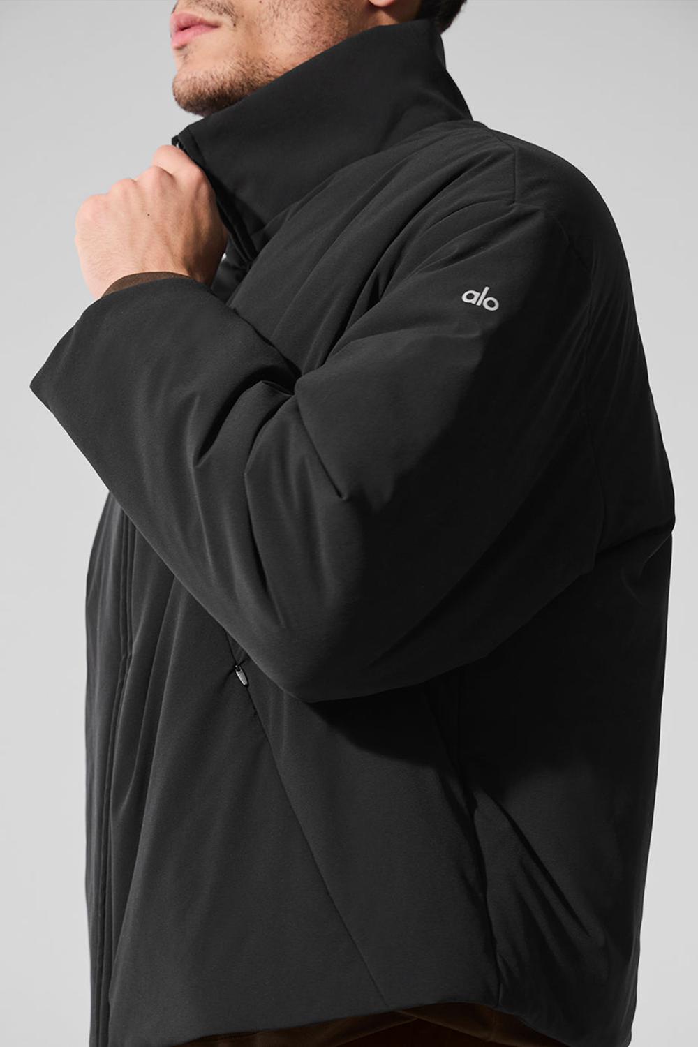 Chaquetas Alo Yoga Stretch Woven Notable Hombre Negras | Chile  79582-KVAG