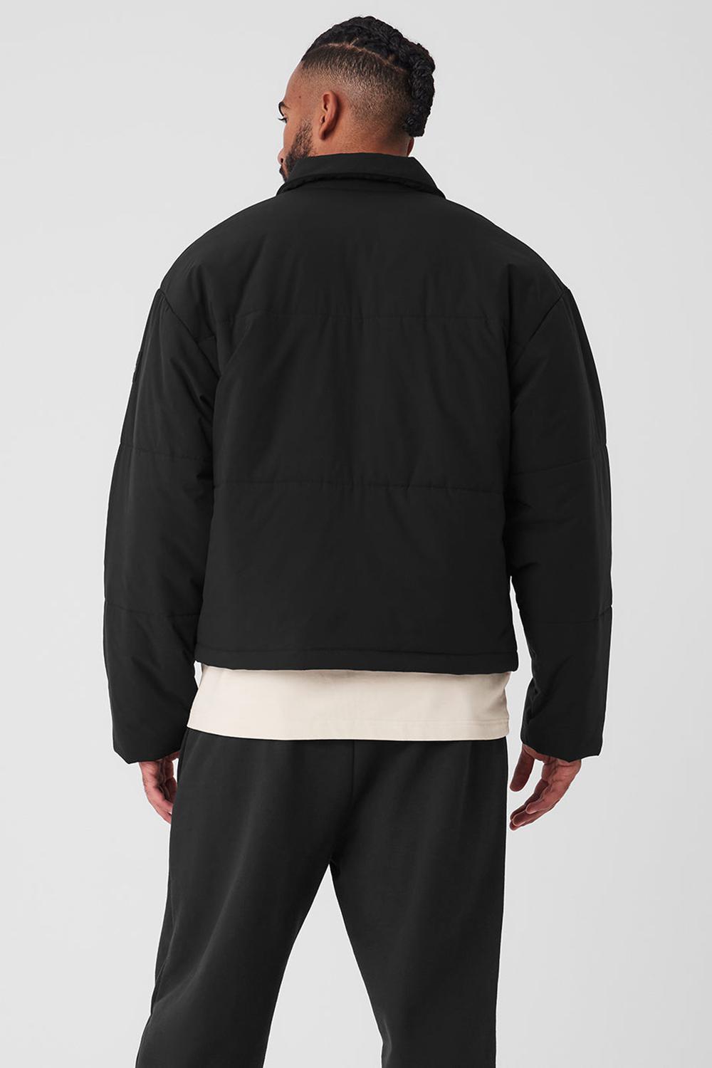 Chaquetas Alo Yoga Voyage Utility Cargo Hombre Negras | Chile  71425-NPCH