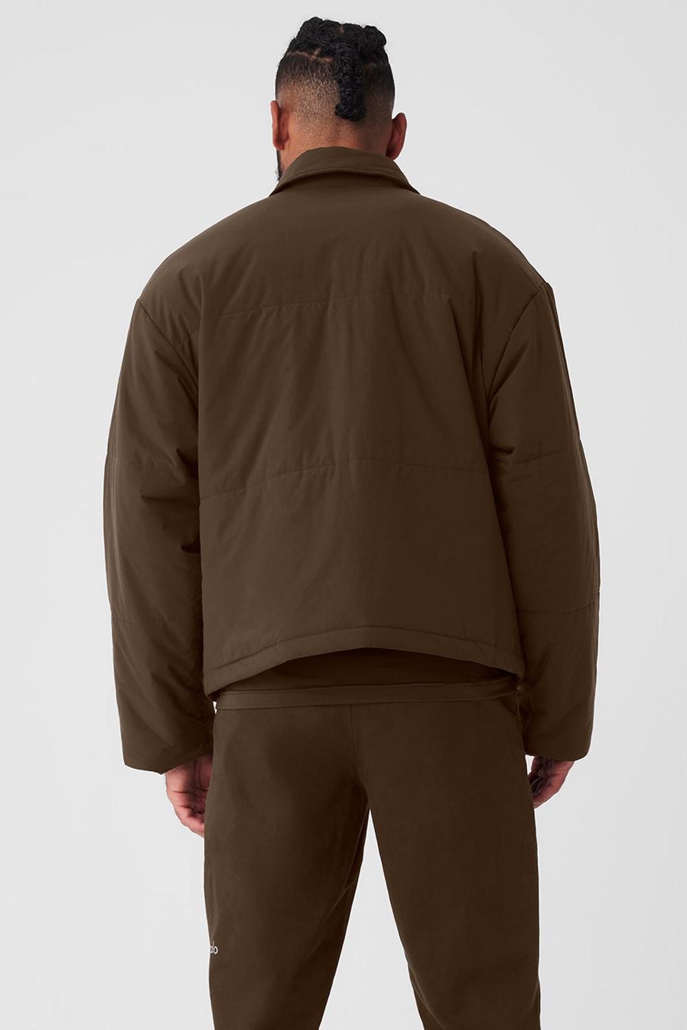 Chaquetas Alo Yoga Voyage Utility Cargo Hombre Espresso | Chile  18629-XHNP