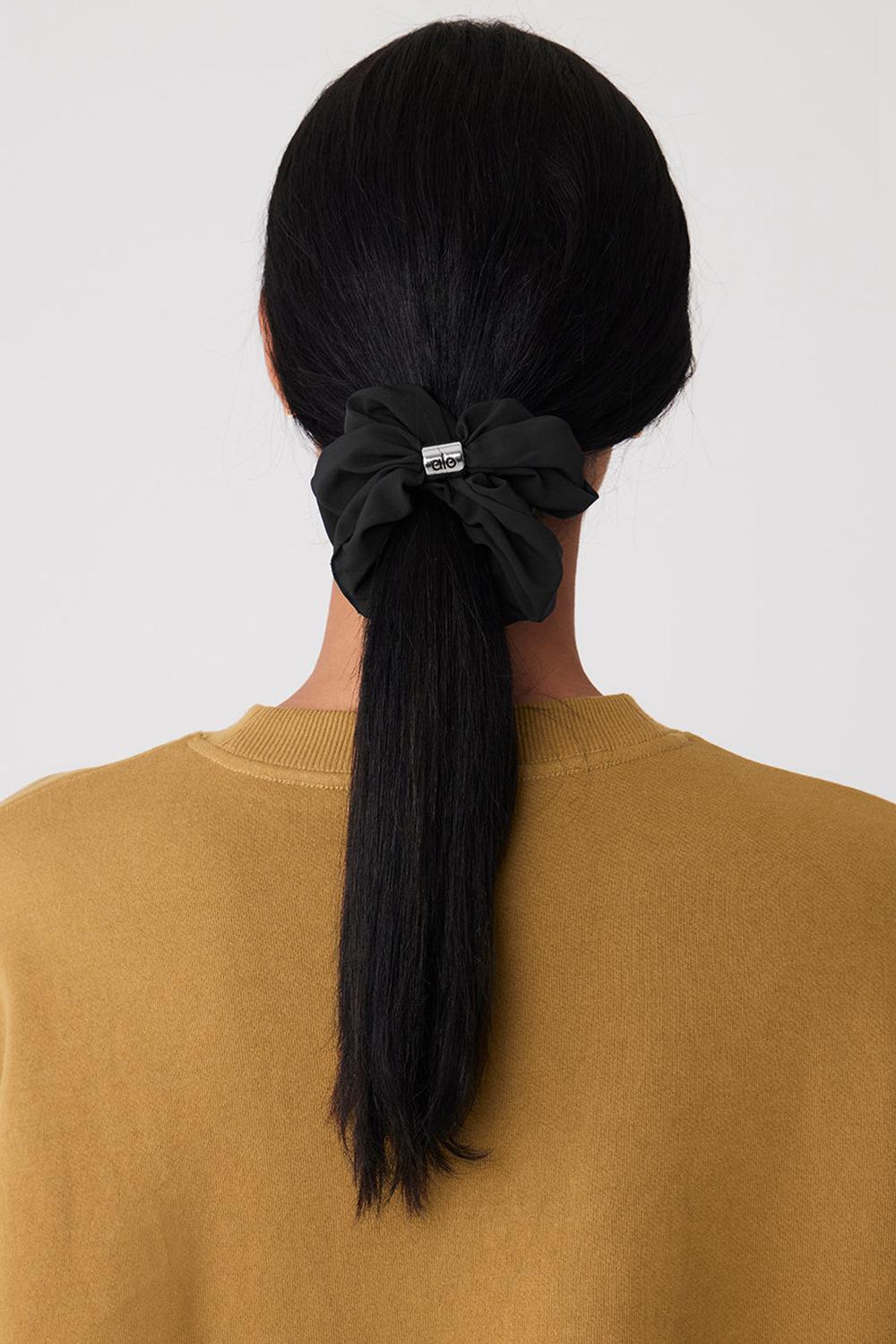Coletero Alo Yoga Bead It Oversized Mujer Negras | Chile  83921-ECBR