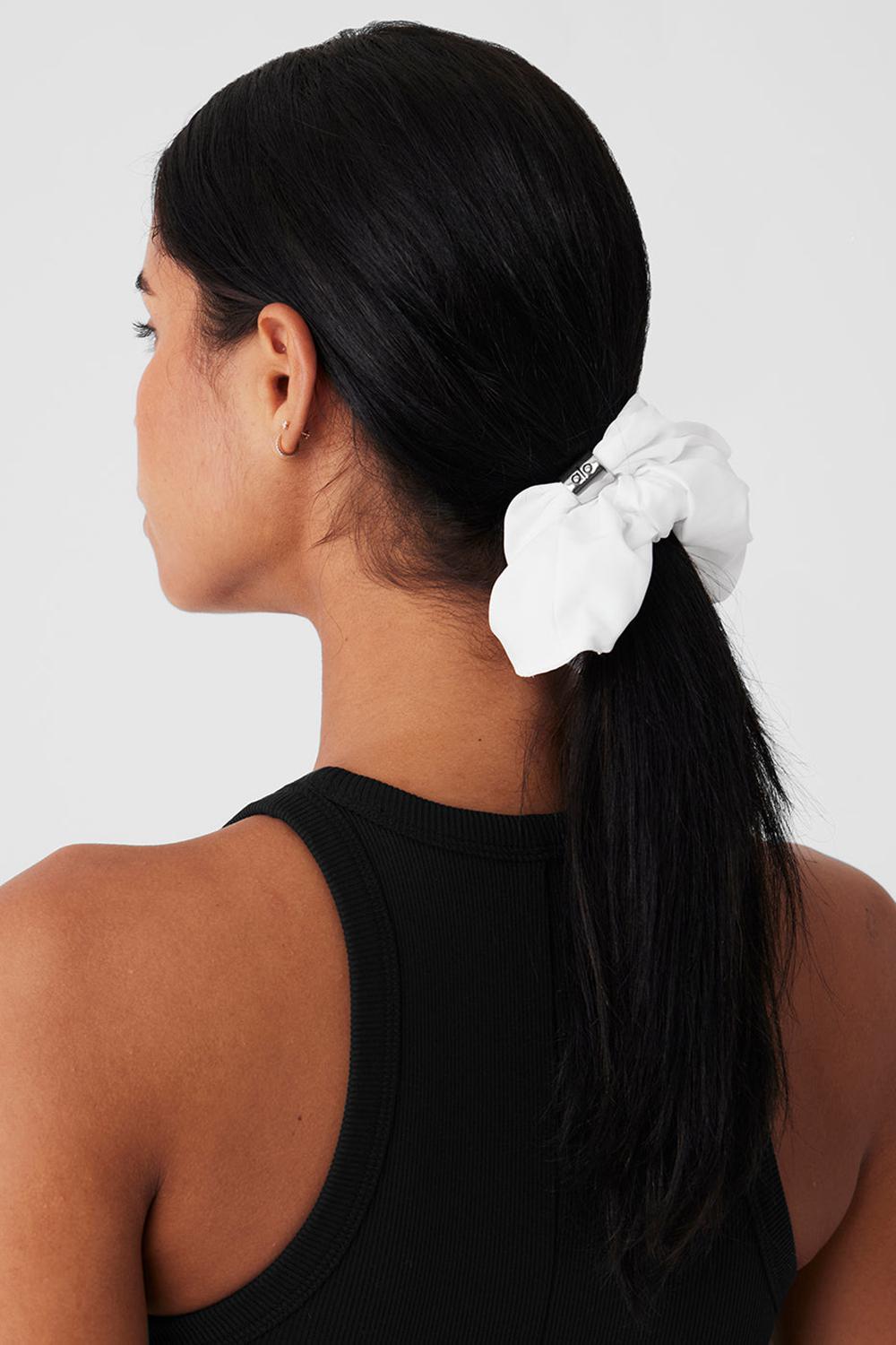 Coletero Alo Yoga Bead It Oversized Mujer Blancas | Chile  85961-IXTW