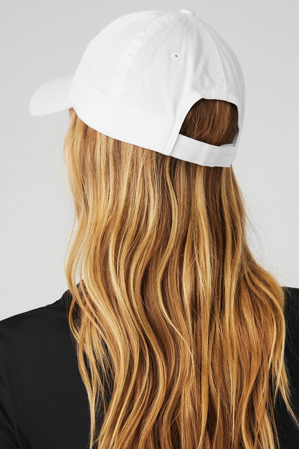 Gorras Alo Yoga Off-Duty Mujer Blancas Blancas | Chile  29180-LOWA