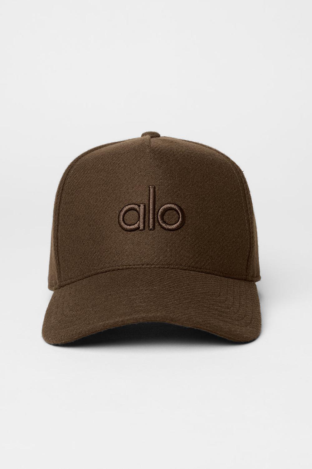 Gorras De Camionero Alo Yoga Wool District Mujer Espresso | Chile  10367-BDFJ