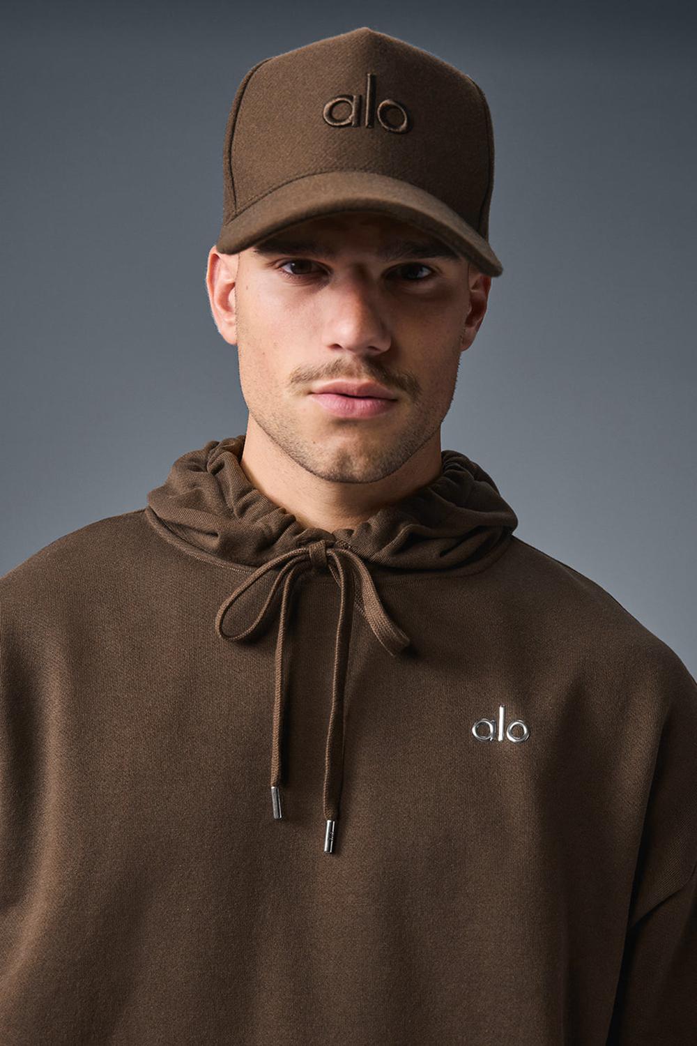 Gorras De Camionero Alo Yoga Wool District Mujer Espresso | Chile  10367-BDFJ