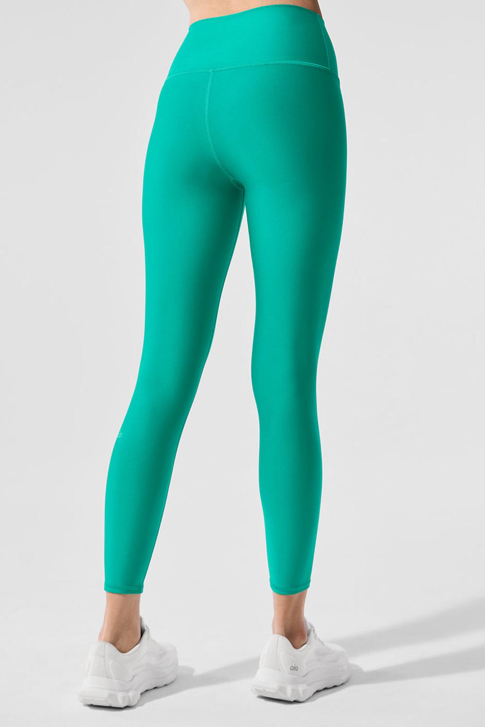 Leggins Alo Yoga 7/8 High-Waist Airlift Mujer Verde | Chile  40721-HTCB