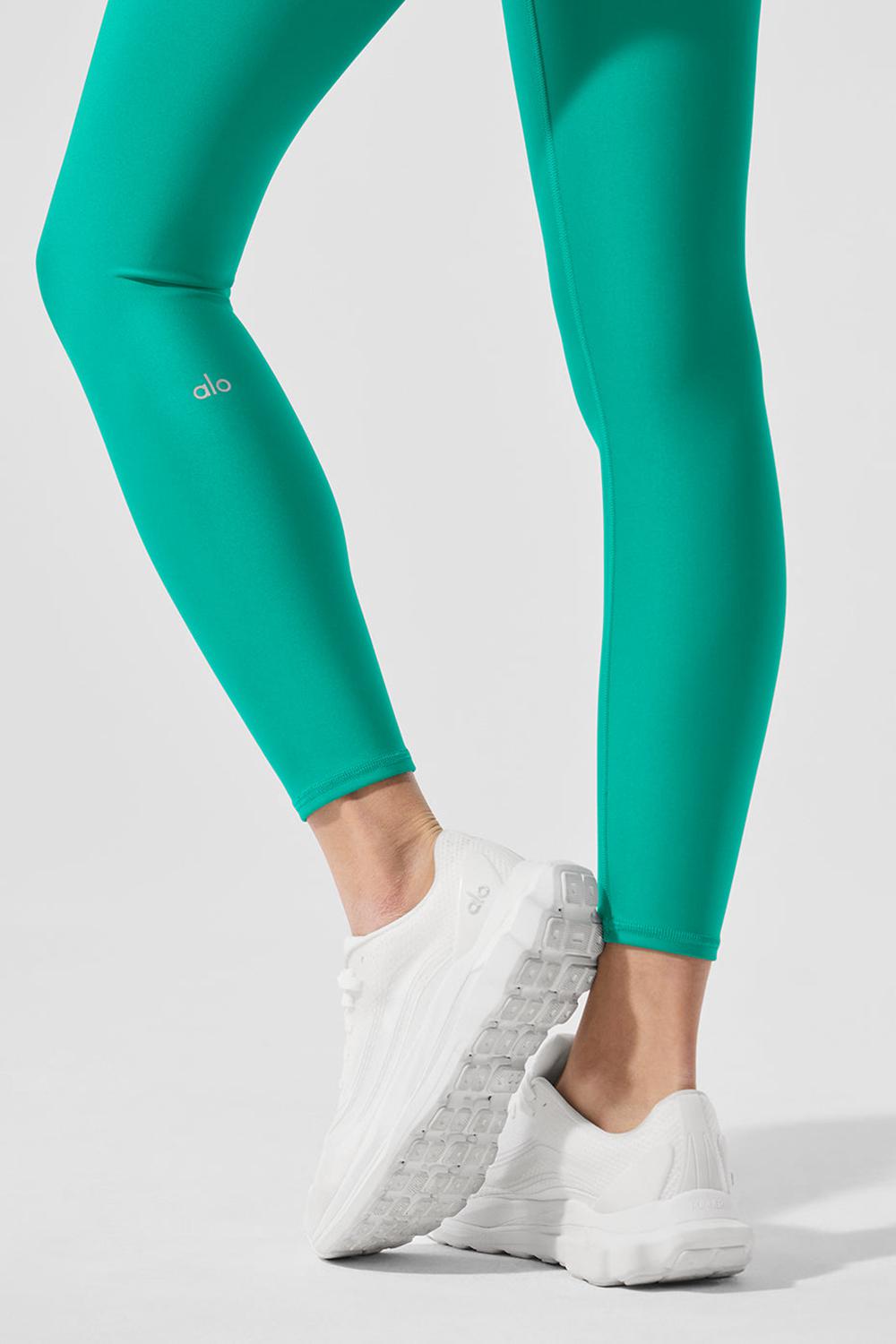 Leggins Alo Yoga 7/8 High-Waist Airlift Mujer Verde | Chile  40721-HTCB