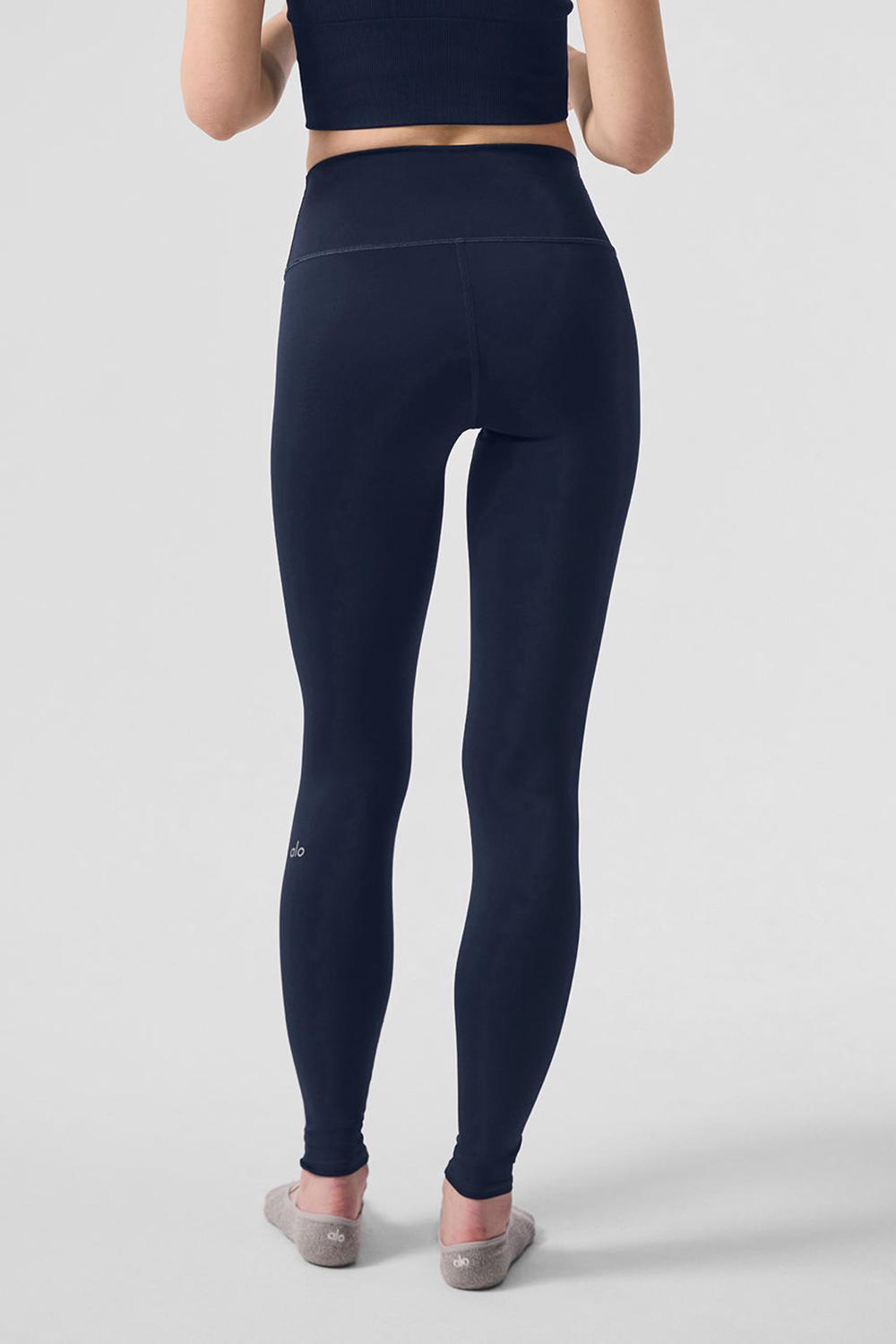 Leggins Alo Yoga High-Waist Airlift Mujer Azul Marino | Chile  09685-IMSW
