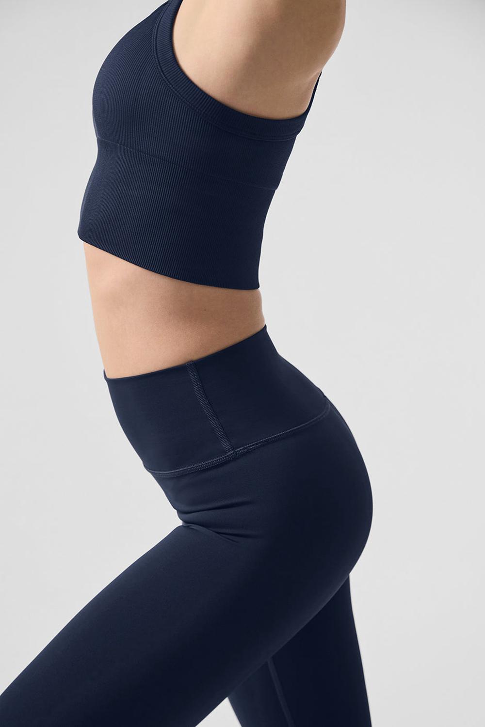 Leggins Alo Yoga High-Waist Airlift Mujer Azul Marino | Chile  09685-IMSW