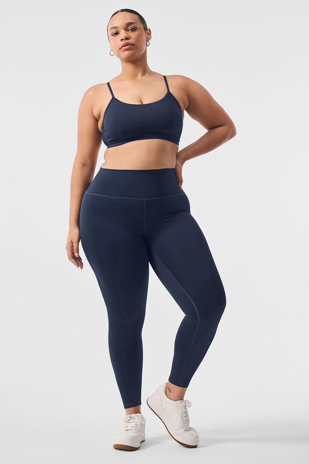 Leggins Alo Yoga High-Waist Airlift Mujer Azul Marino | Chile  09685-IMSW