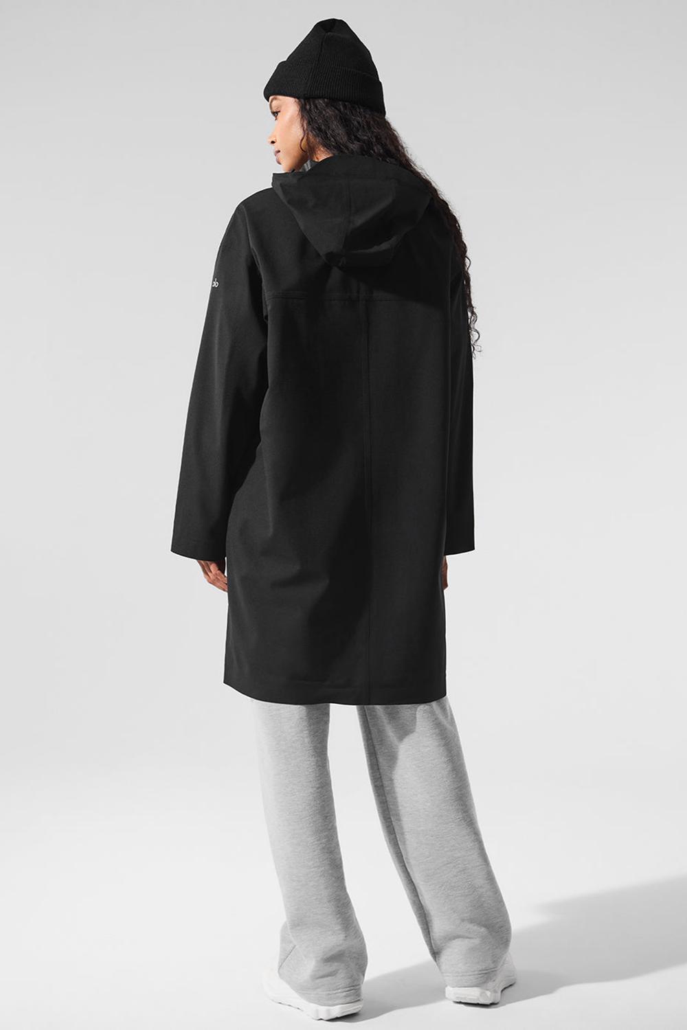 Long Coat Alo Yoga Rain Or Shine Mujer Negras | Chile  62874-GEQB