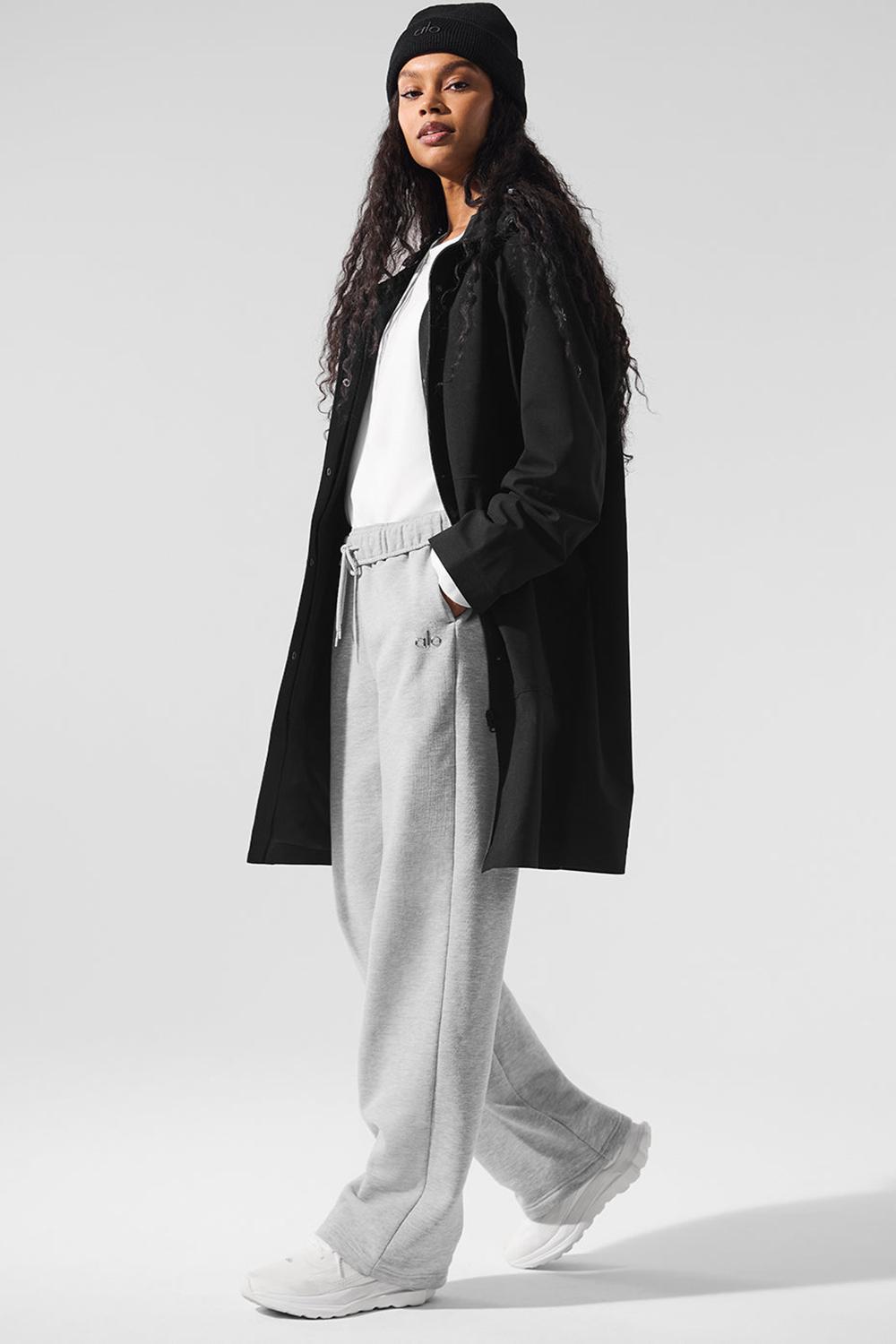 Long Coat Alo Yoga Rain Or Shine Mujer Negras | Chile  62874-GEQB