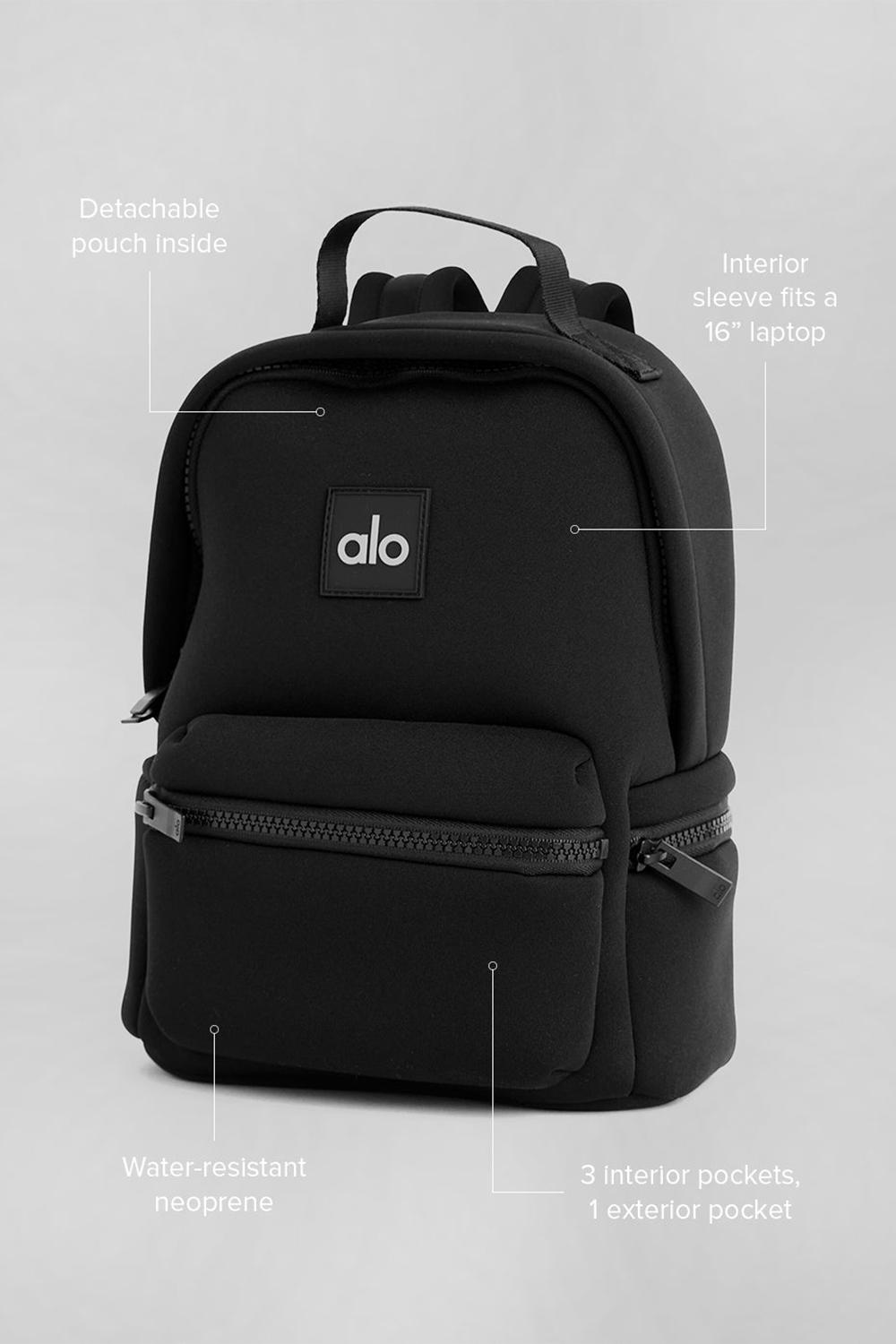 Mochilas Alo Yoga Stow Hombre Negras Plateadas | Chile  30891-FXYL