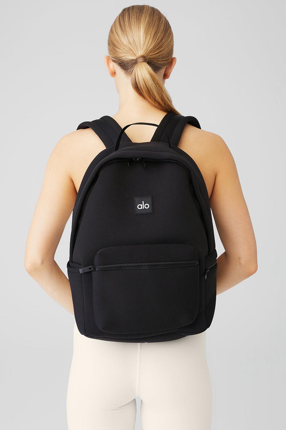 Mochilas Alo Yoga Stow Hombre Negras Plateadas | Chile  30891-FXYL