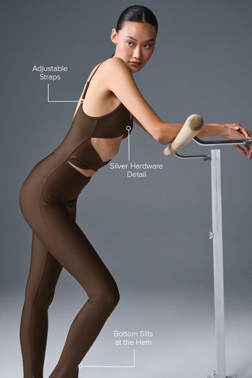 Onesies Alo Yoga Airlift A-List Mujer Espresso | Chile  61287-EFYP