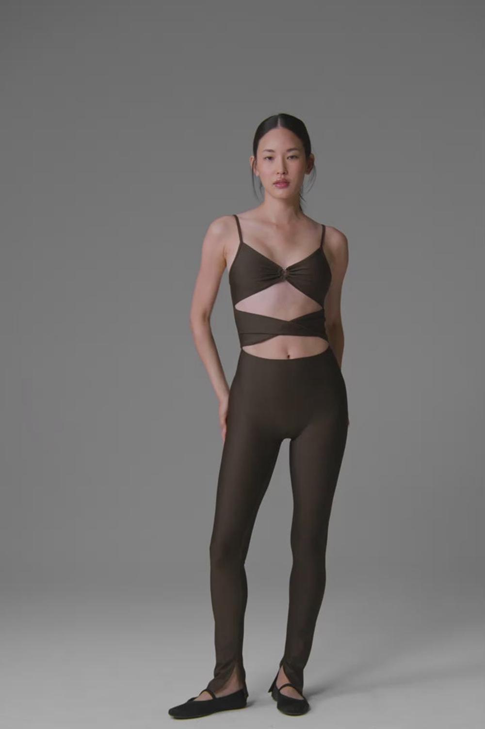 Onesies Alo Yoga Airlift A-List Mujer Espresso | Chile  61287-EFYP