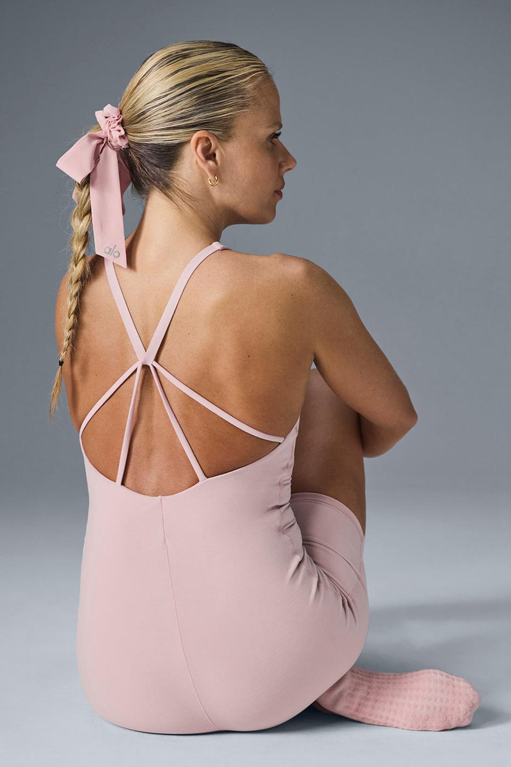 Onesies Alo Yoga Alosoft Center Stage Mujer Rosas | Chile  71698-IVSL