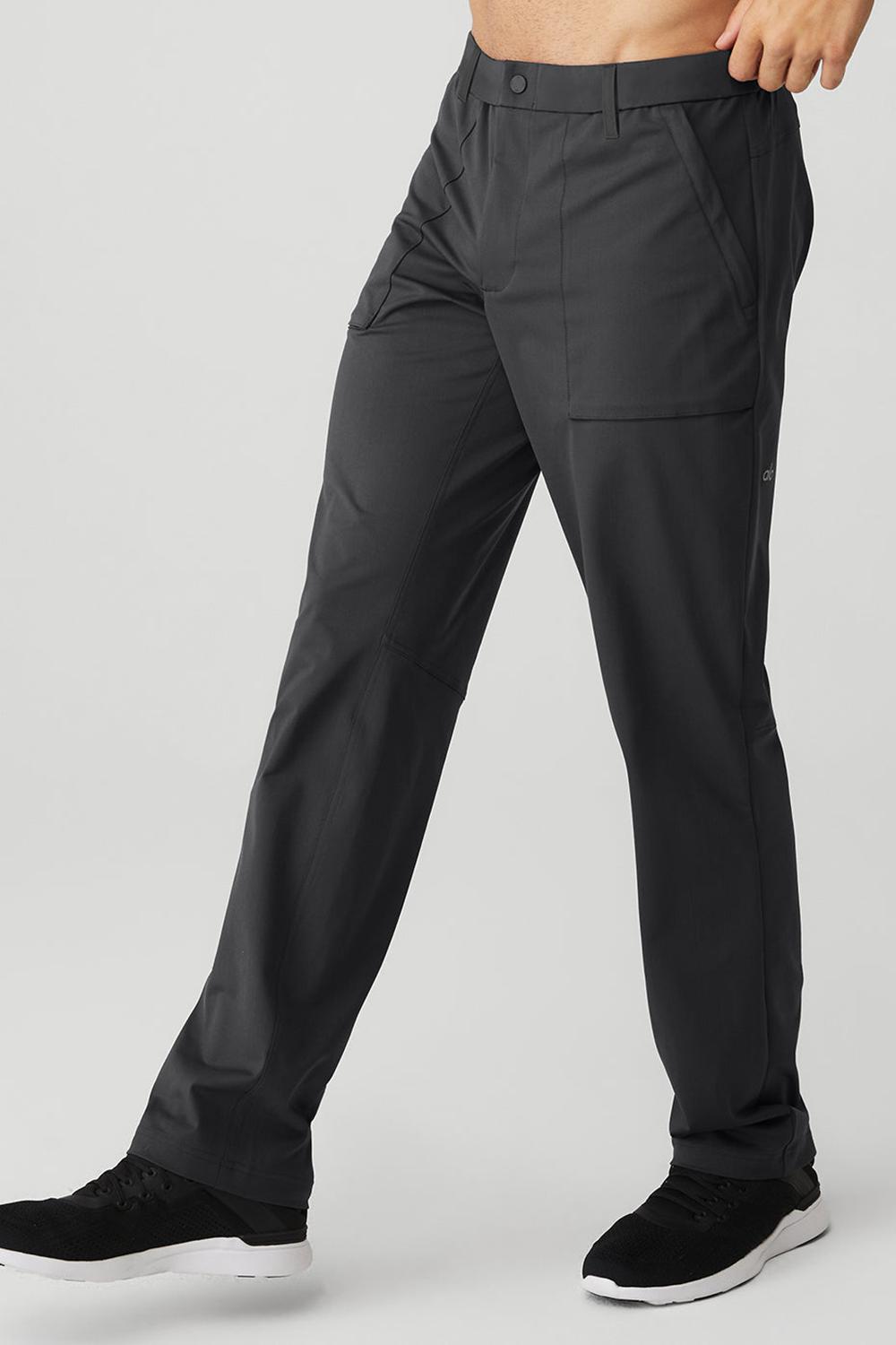 Pantalon Alo Yoga Block Hombre Anthracite | Chile  07524-ZXKJ