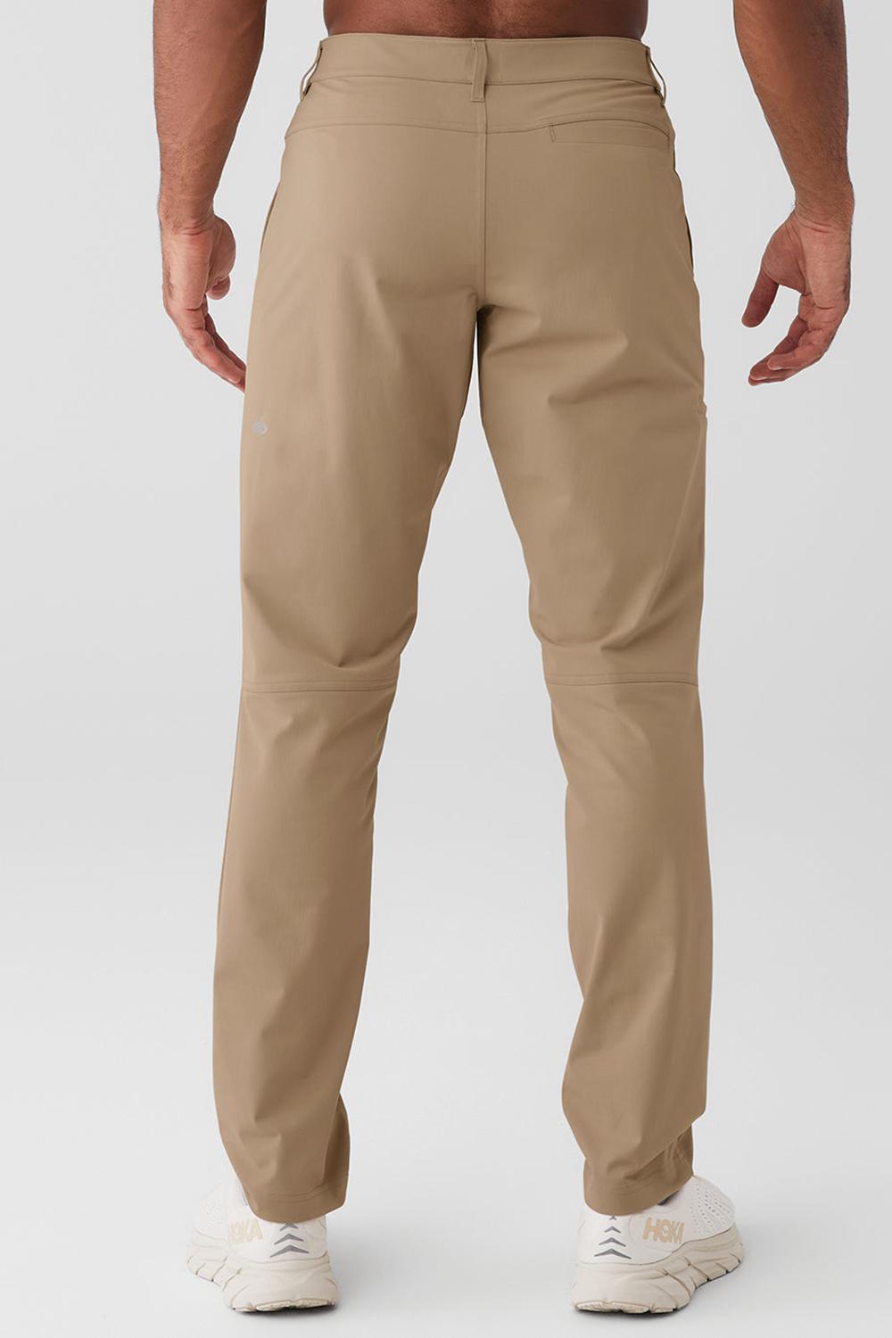 Pantalon Alo Yoga Block Hombre Gravel | Chile  91468-DVQY