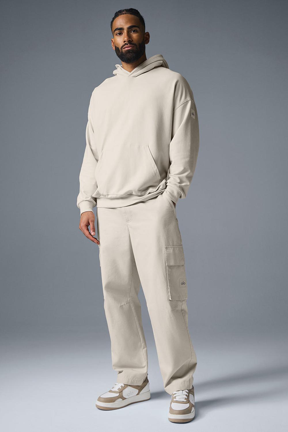Pantalon Alo Yoga Cargo Ripstop Hombre Bone | Chile  91345-WRSY