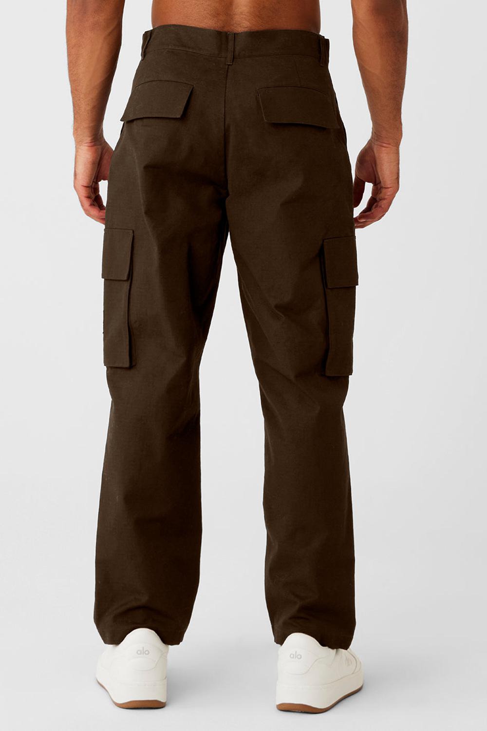 Pantalon Alo Yoga Cargo Ripstop Hombre Espresso | Chile  04583-CUNA