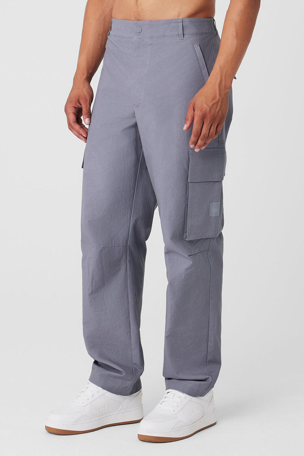 Pantalon Alo Yoga Cargo Ripstop Hombre Fog | Chile  06589-ANTE