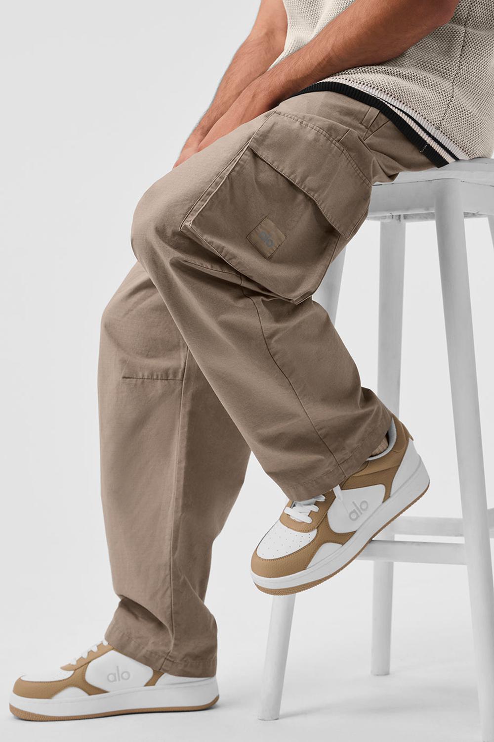 Pantalon Alo Yoga Cargo Ripstop Hombre Gravel | Chile  13684-GJYN