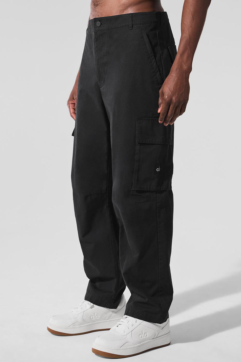 Pantalon Alo Yoga Cargo Ripstop Hombre Negras | Chile  35427-KCXW