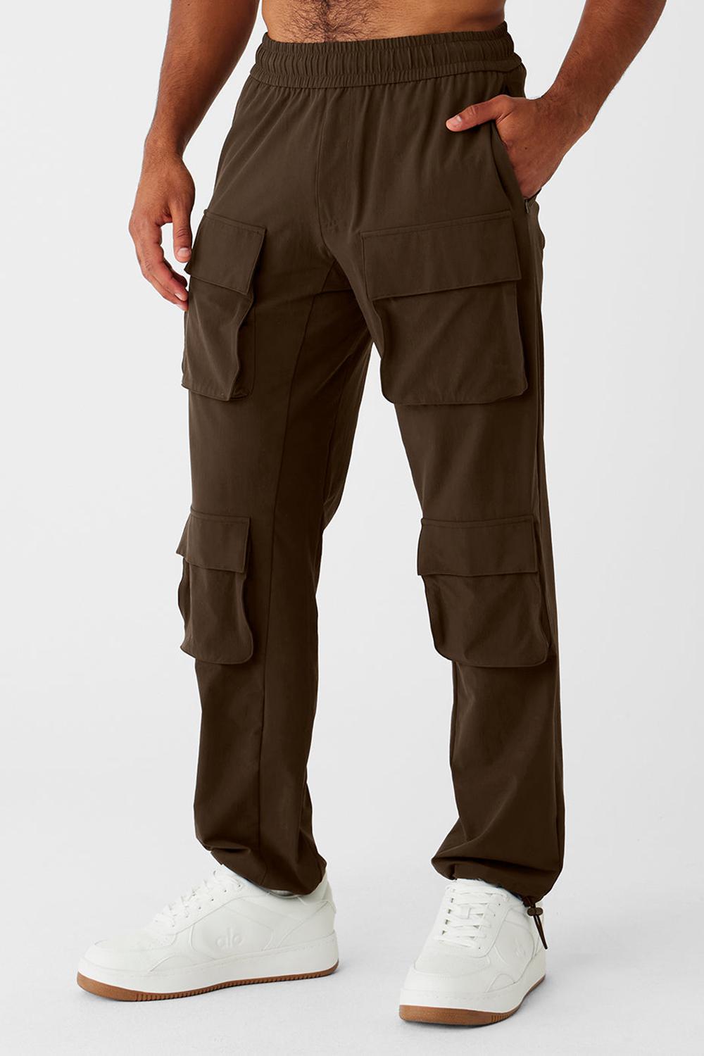 Pantalon Alo Yoga Cargo Venture Hombre Espresso | Chile  23650-JWLR