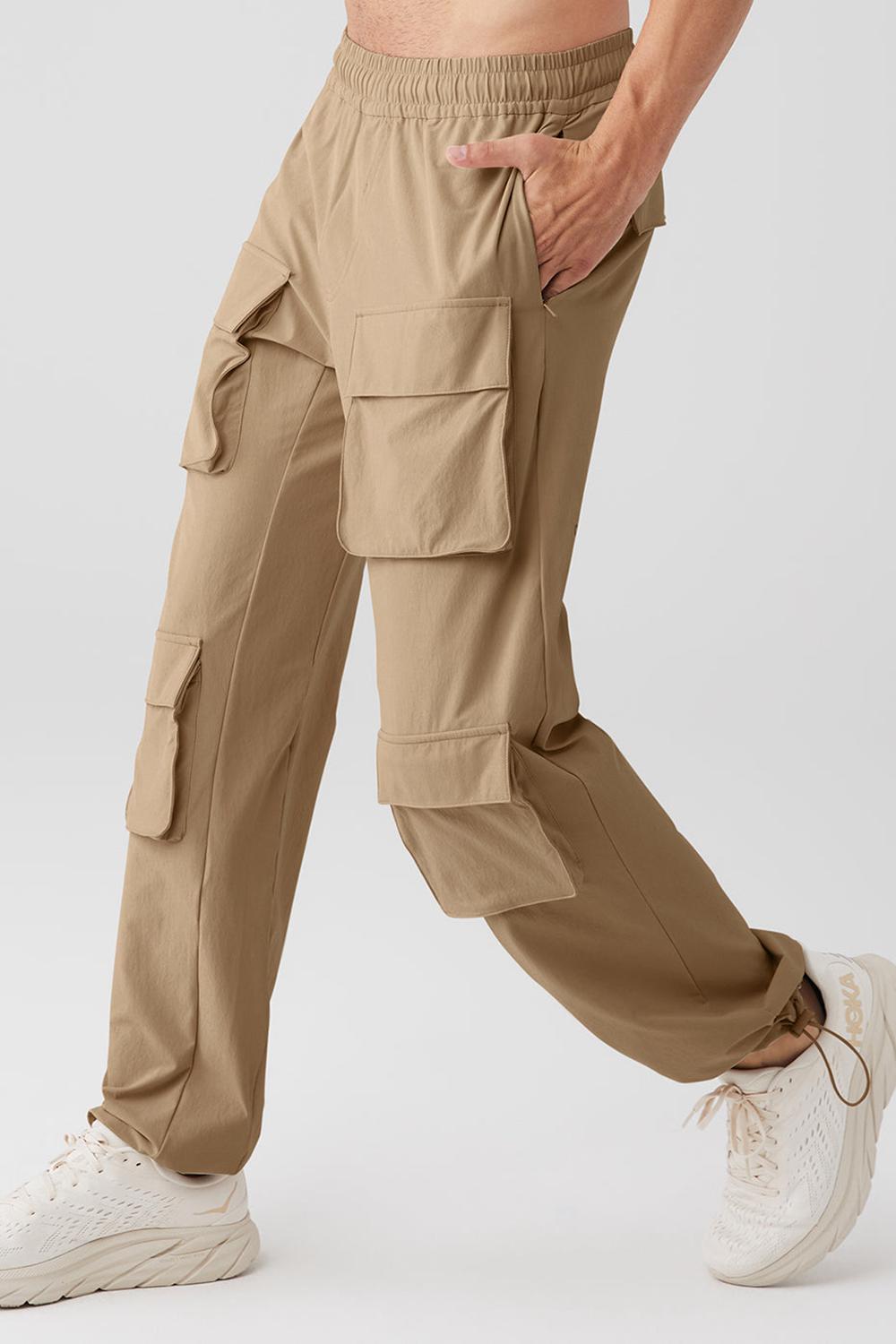 Pantalon Alo Yoga Cargo Venture Hombre Gravel | Chile  49320-XHFQ