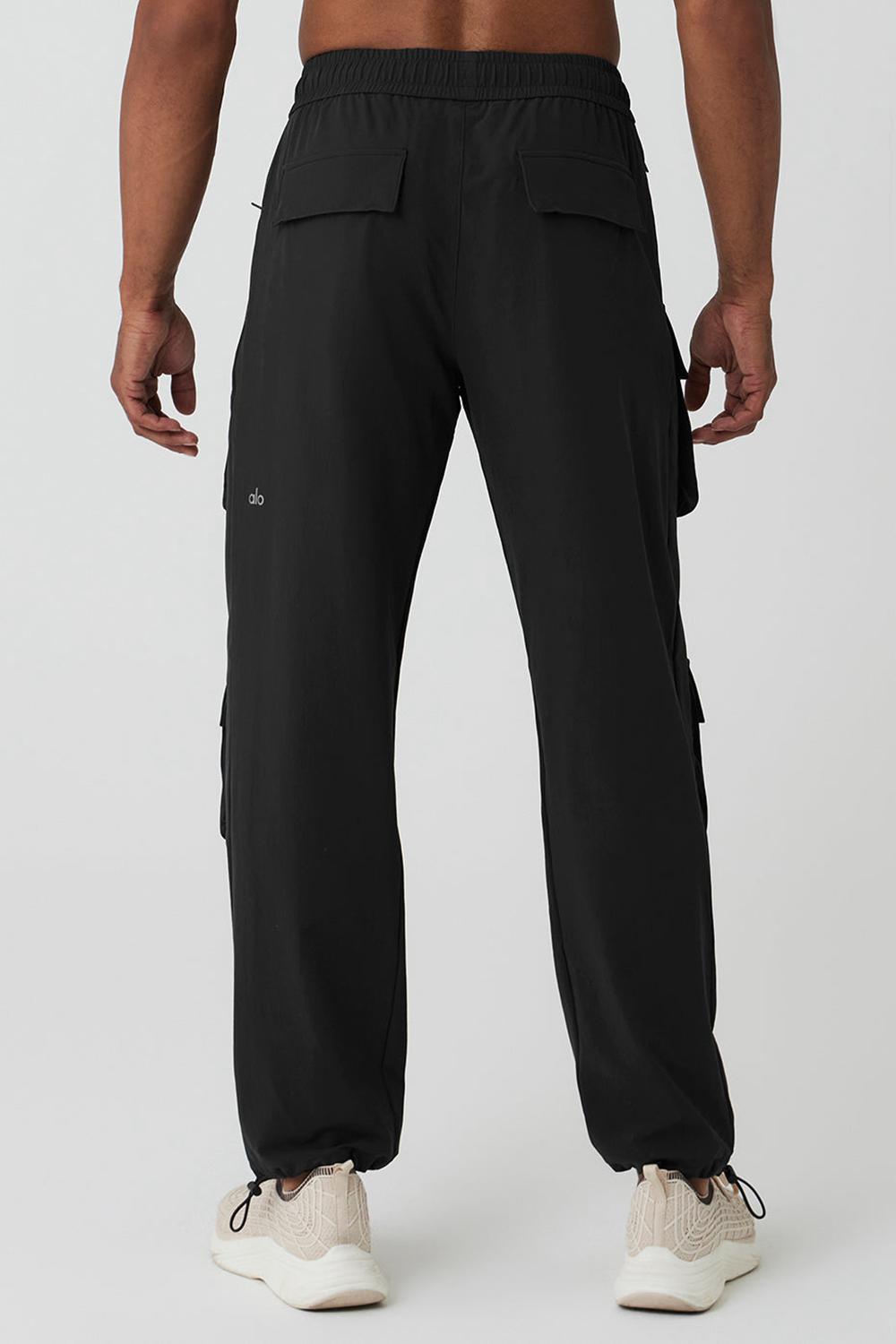 Pantalon Alo Yoga Cargo Venture Hombre Negras | Chile  92617-IQRV