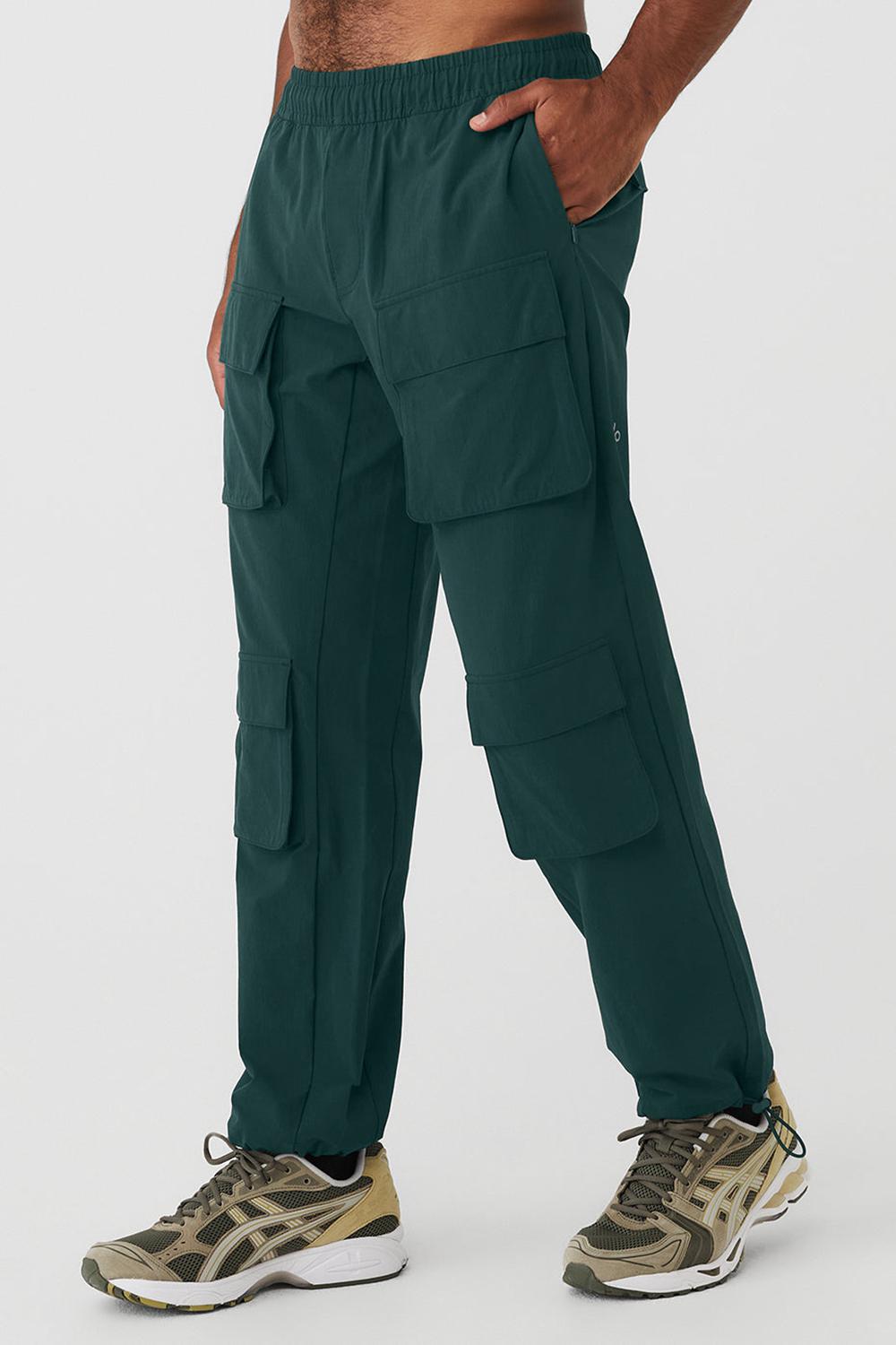 Pantalon Alo Yoga Cargo Venture Hombre Verde | Chile  59714-XICL
