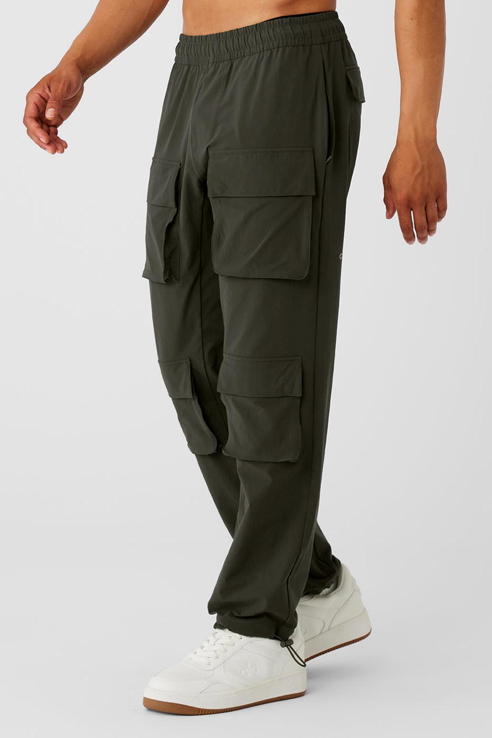 Pantalon Alo Yoga Cargo Venture Hombre Verde | Chile  02317-ZDNP