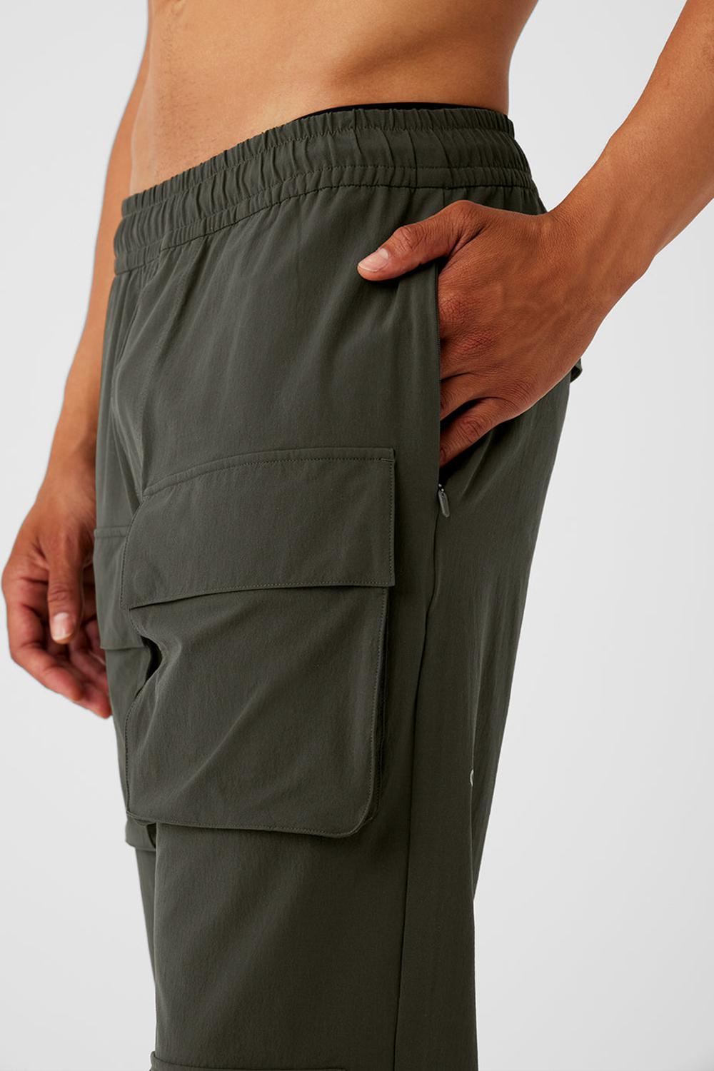 Pantalon Alo Yoga Cargo Venture Hombre Verde | Chile  02317-ZDNP
