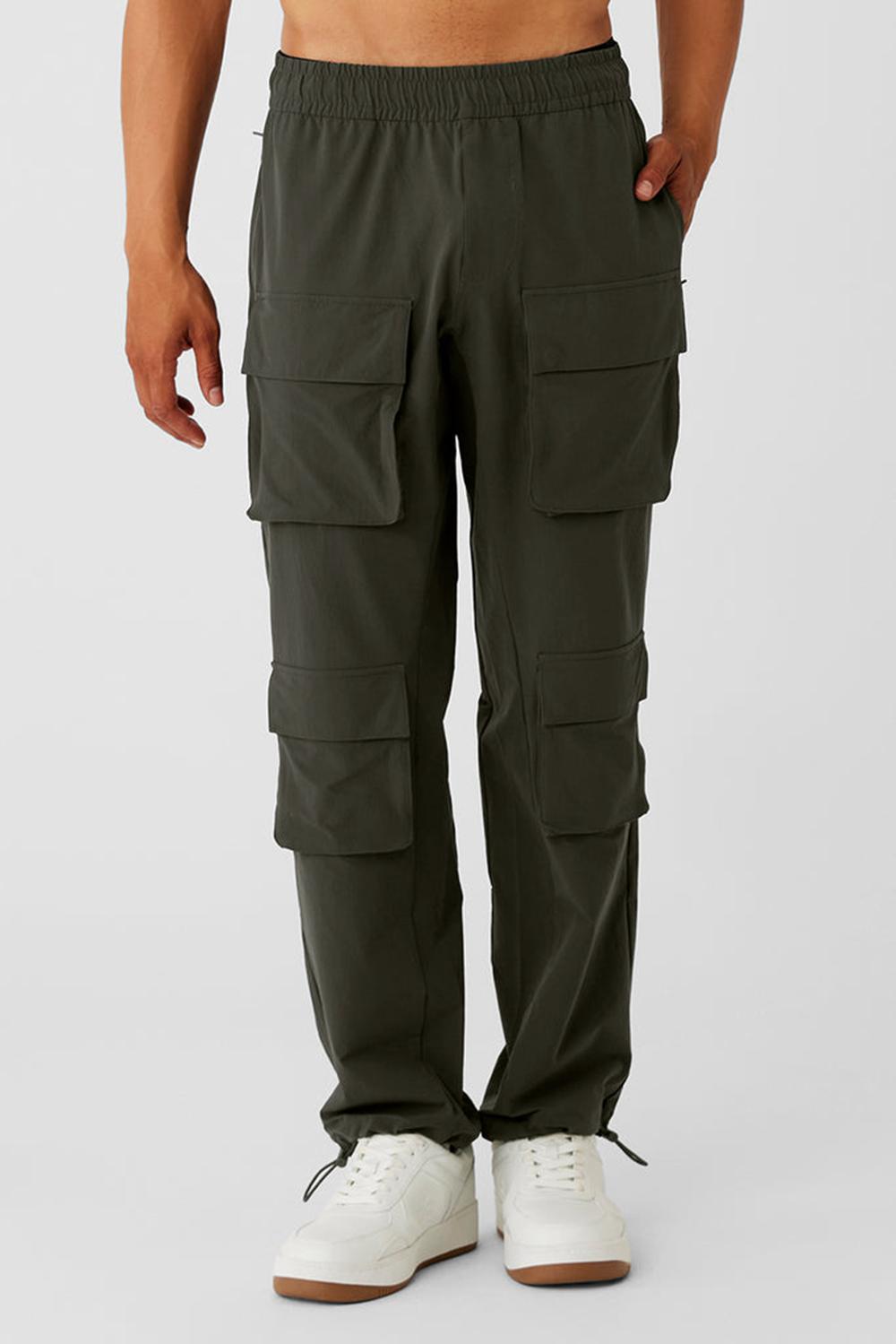 Pantalon Alo Yoga Cargo Venture Hombre Verde | Chile  02317-ZDNP