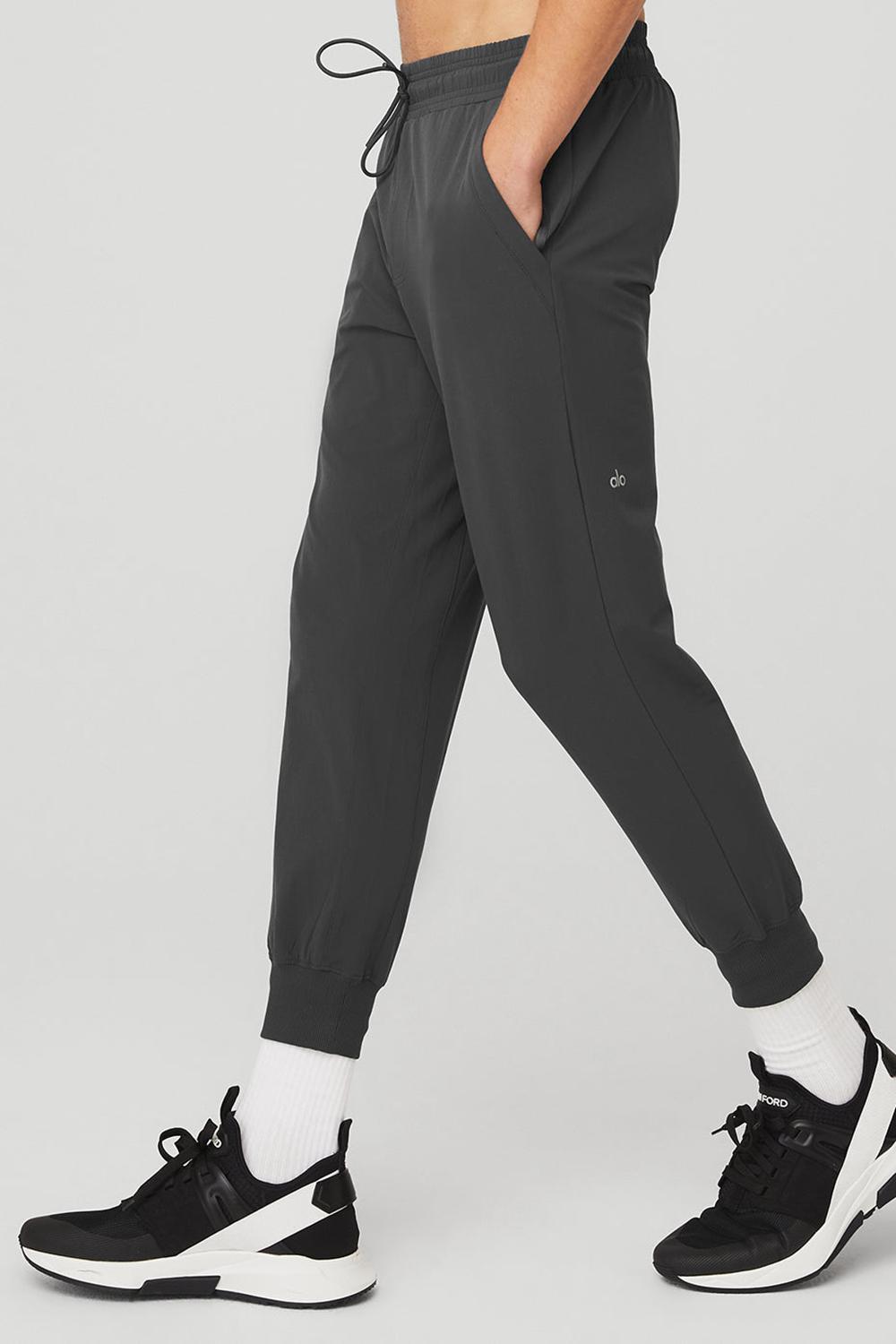 Pantalon Alo Yoga Co-Op 7/8 Hombre Anthracite | Chile  53160-KRSD