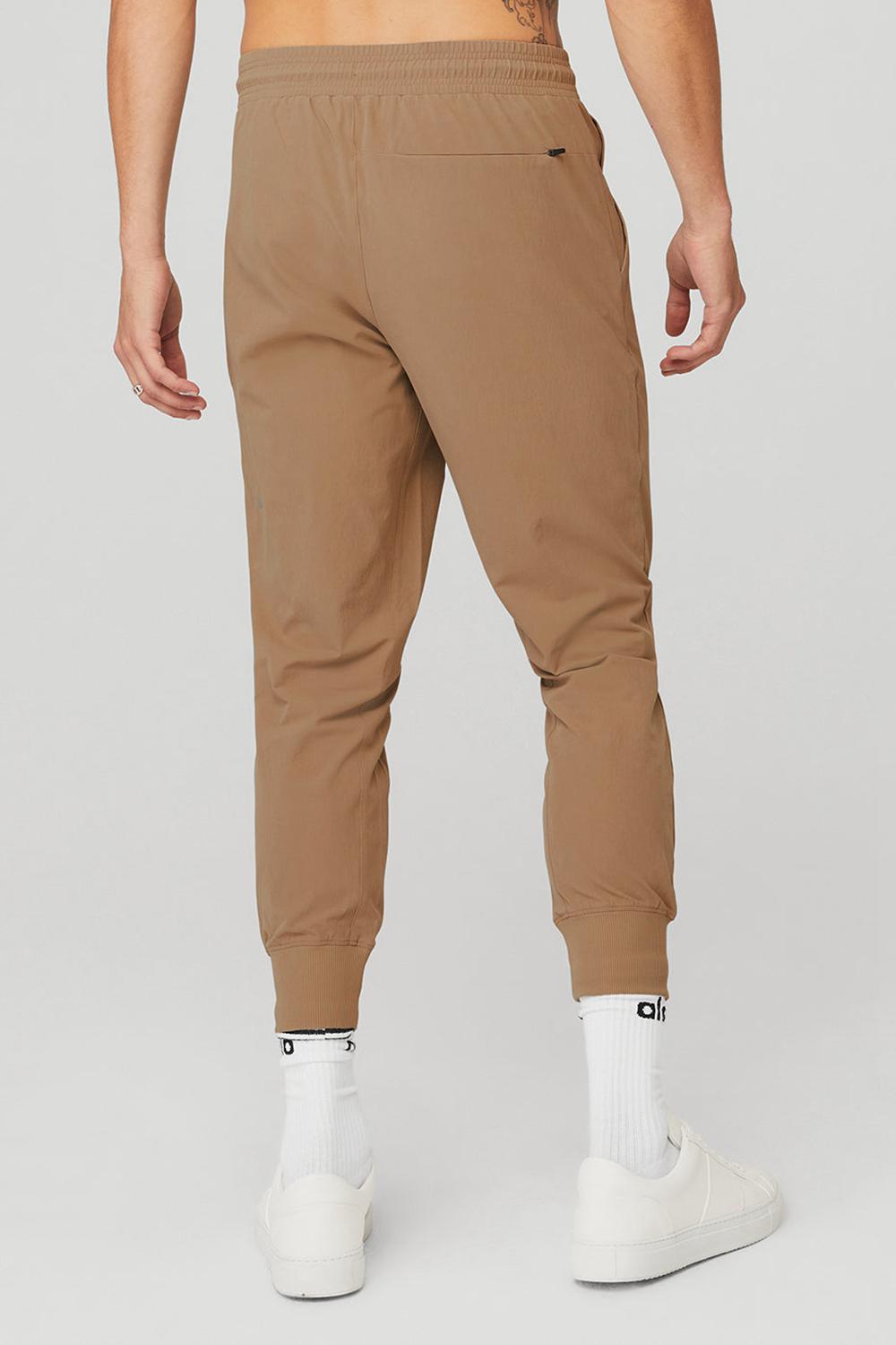 Pantalon Alo Yoga Co-Op 7/8 Hombre Gravel | Chile  29356-NRXV