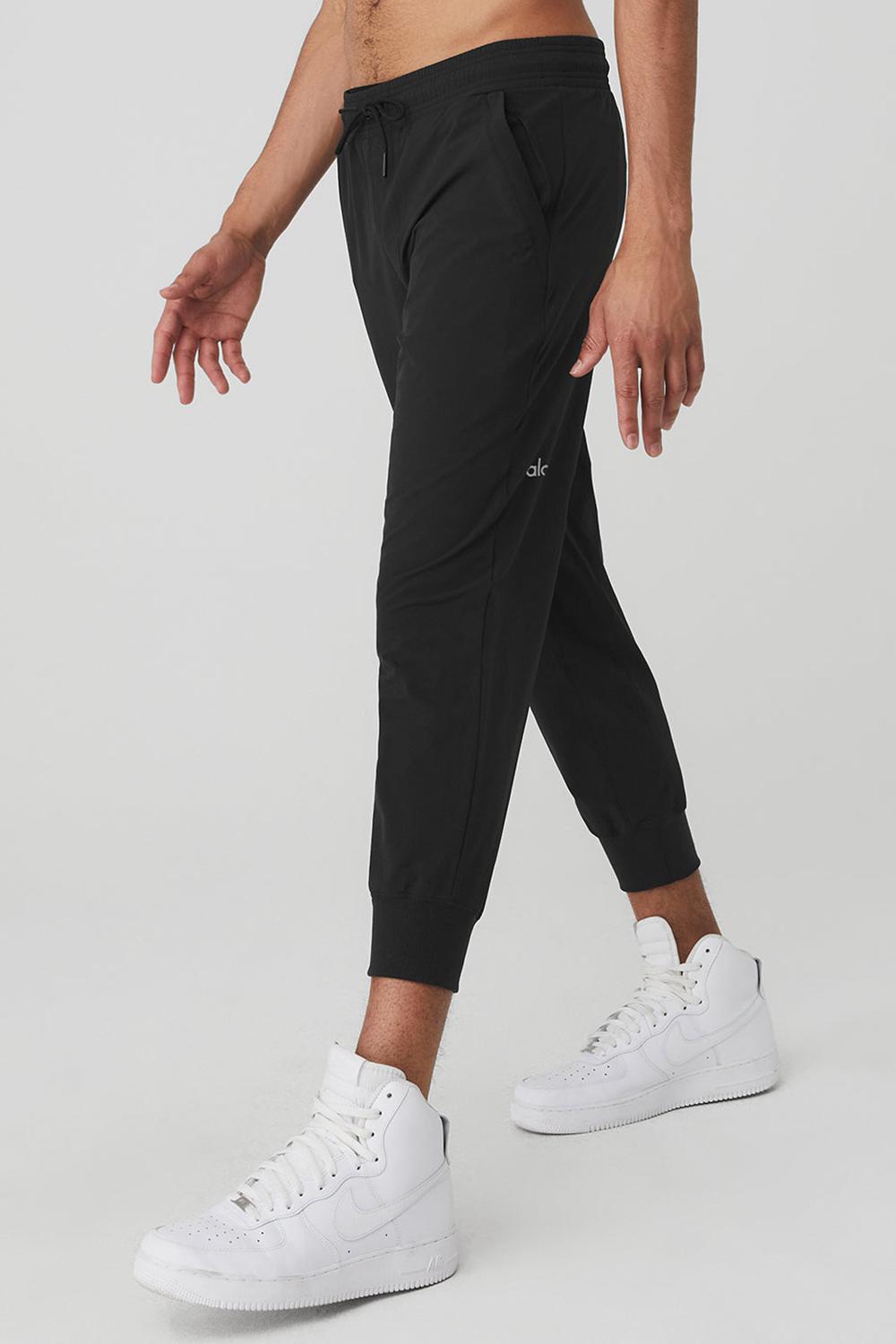 Pantalon Alo Yoga Co-Op 7/8 Hombre Negras | Chile  04613-ATPZ