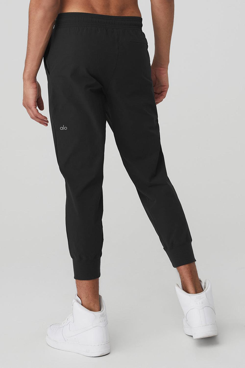 Pantalon Alo Yoga Co-Op 7/8 Hombre Negras | Chile  04613-ATPZ