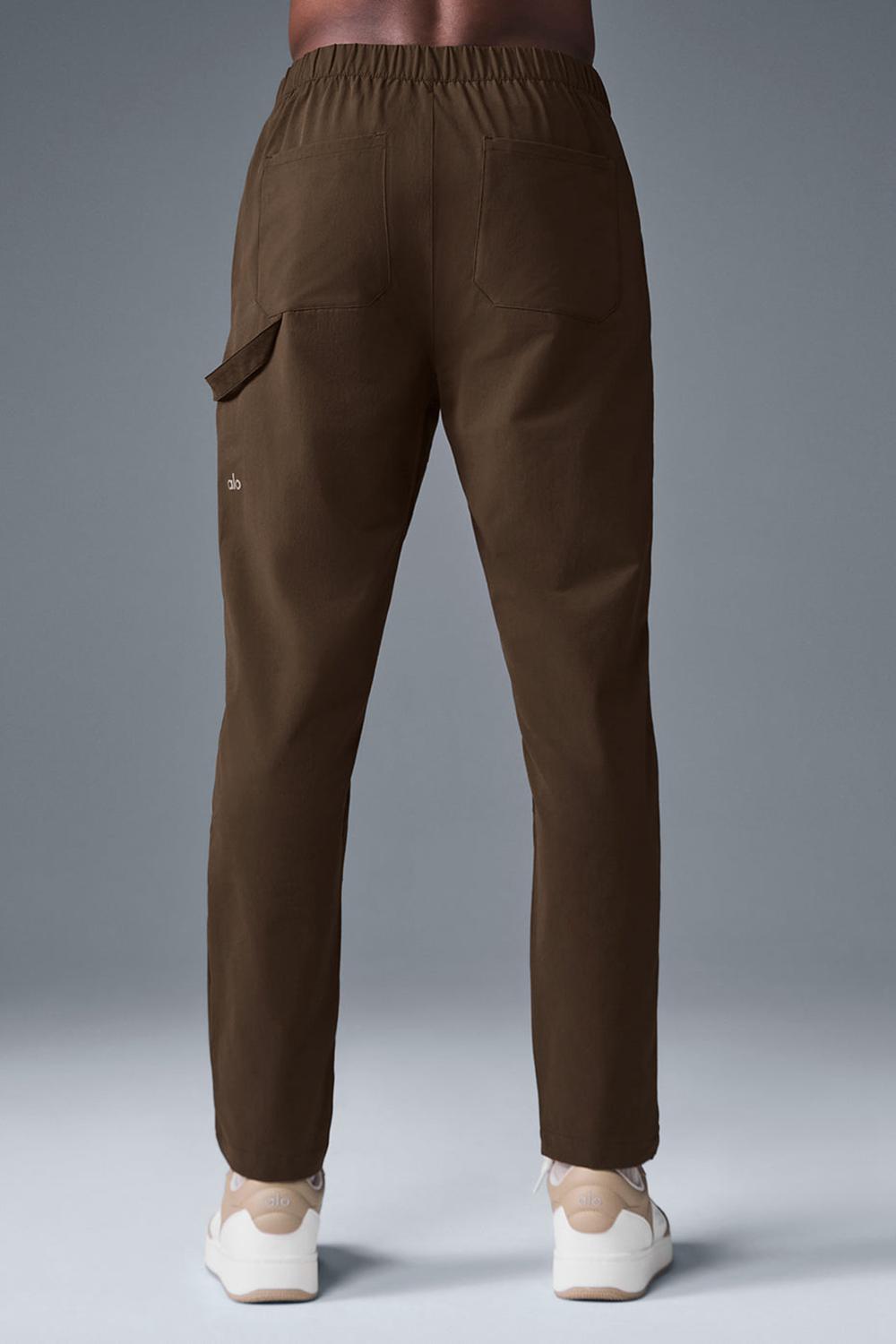 Pantalon Alo Yoga Co-Op Carpenter Track Hombre Espresso | Chile  60271-XDOG