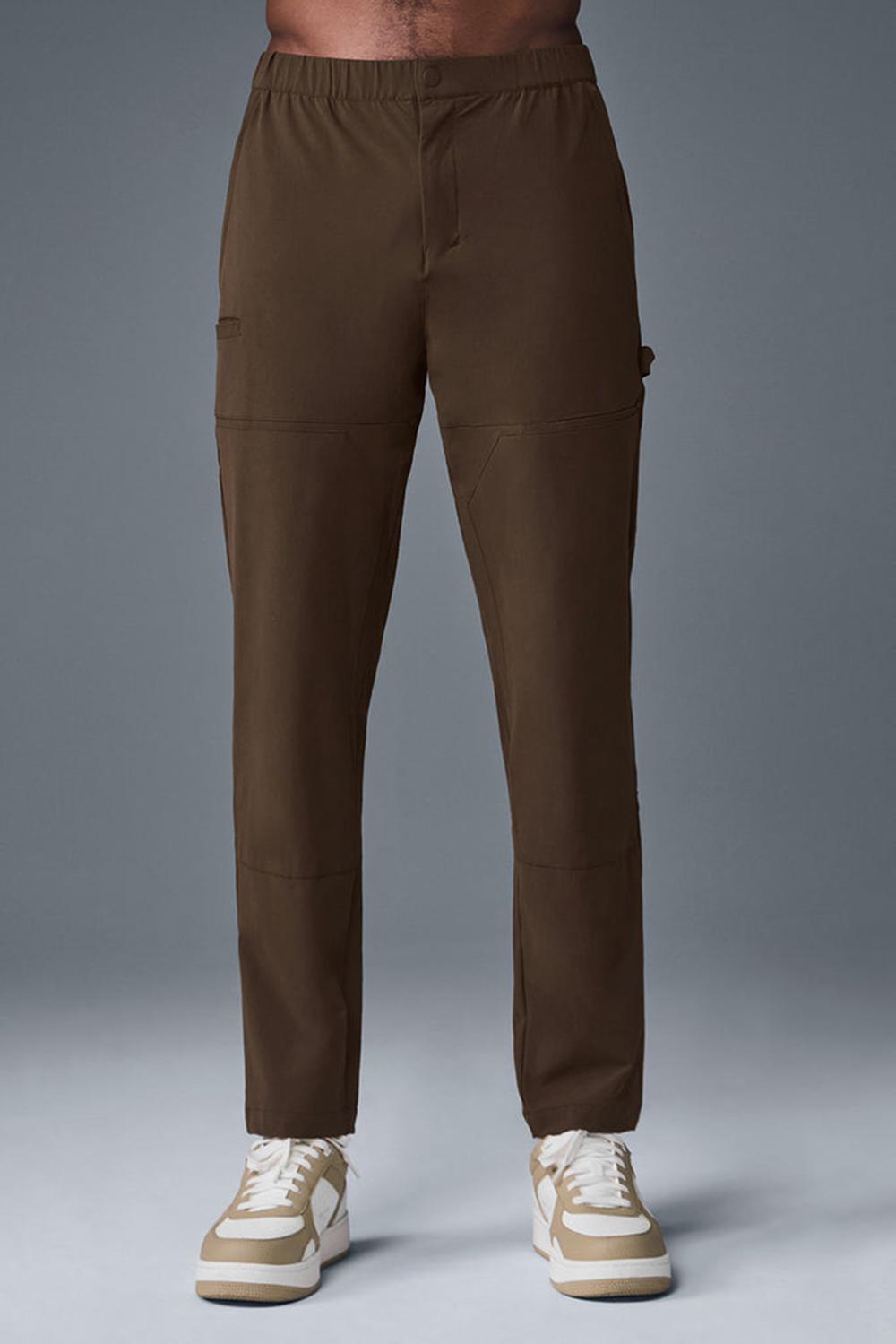 Pantalon Alo Yoga Co-Op Carpenter Track Hombre Espresso | Chile  60271-XDOG