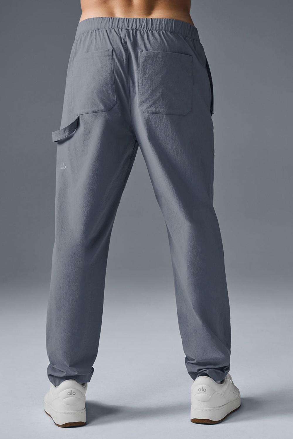 Pantalon Alo Yoga Co-Op Carpenter Track Hombre Gris | Chile  24607-OSZJ
