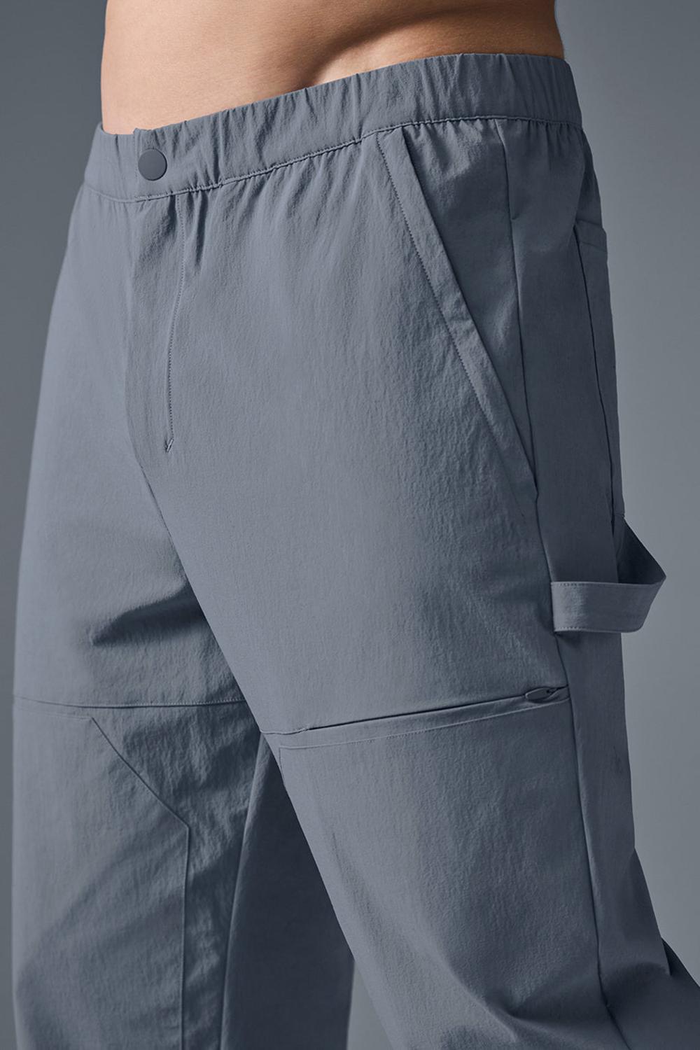 Pantalon Alo Yoga Co-Op Carpenter Track Hombre Gris | Chile  24607-OSZJ