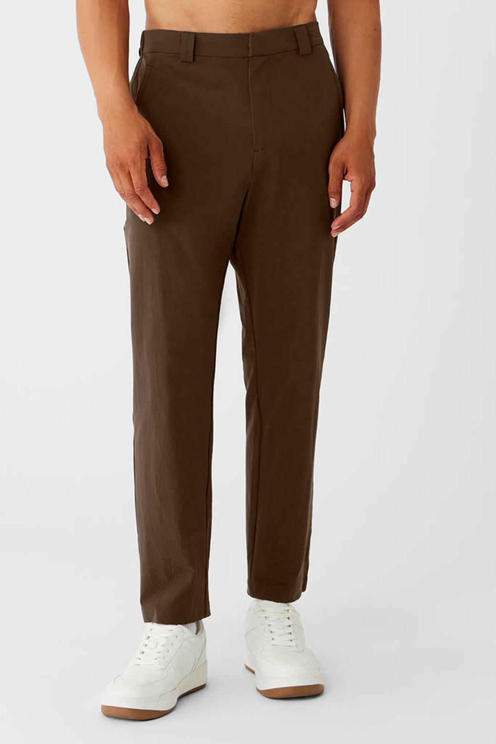 Pantalon Alo Yoga Co-Op Cropped Tech Hombre Espresso | Chile  60457-JWXC