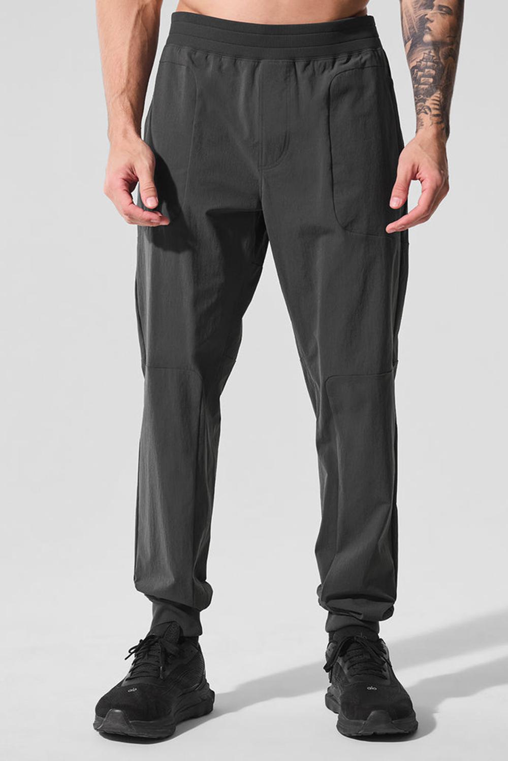 Pantalon Alo Yoga Co-Op Hombre Anthracite | Chile  46518-SWQN
